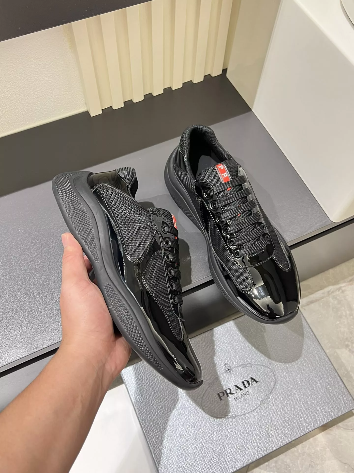 Prada Casual Shoes For Men Comfortable 8225