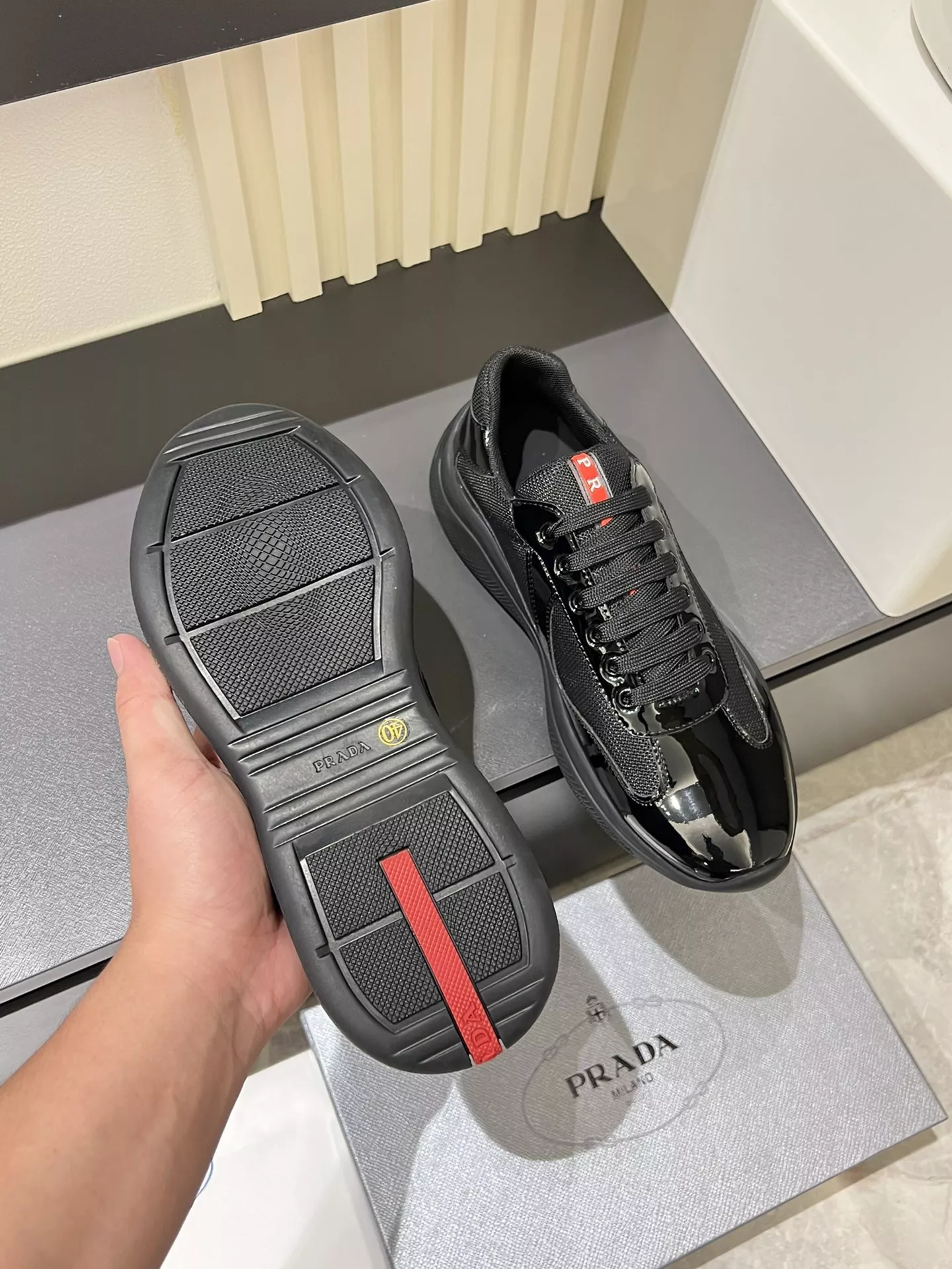 Prada Casual Shoes For Men Comfortable 8225