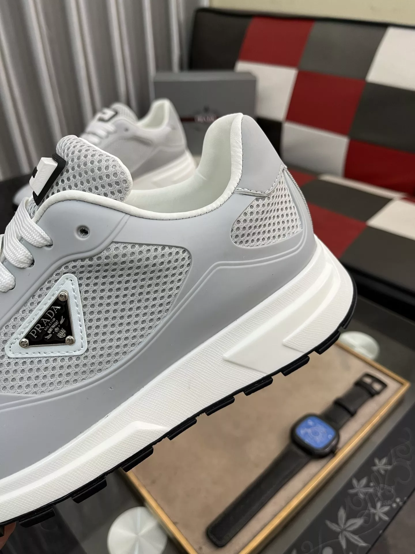 Prada Casual Shoes For Men Durable 1397