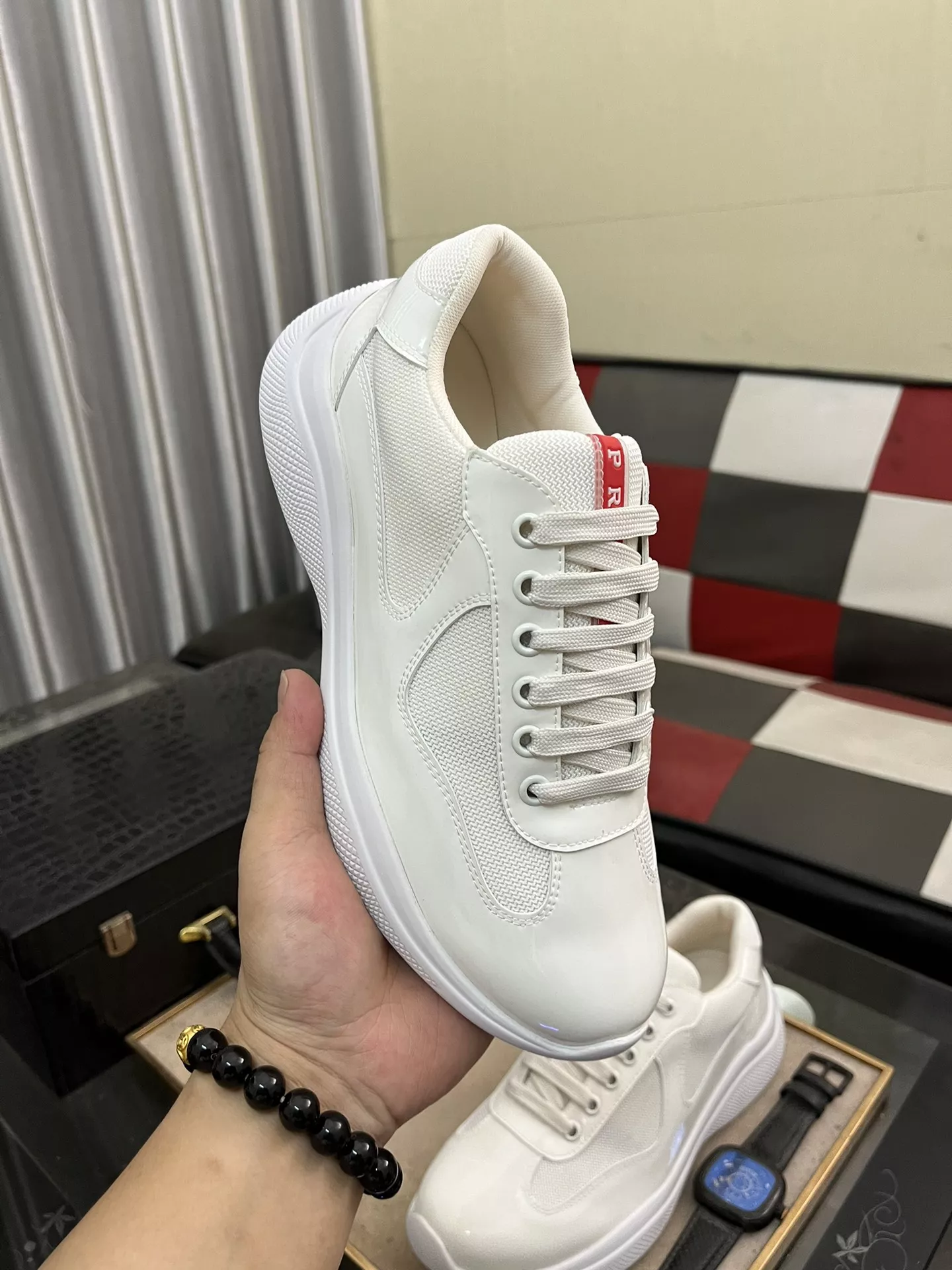 Prada Casual Shoes For Men Durable 2073