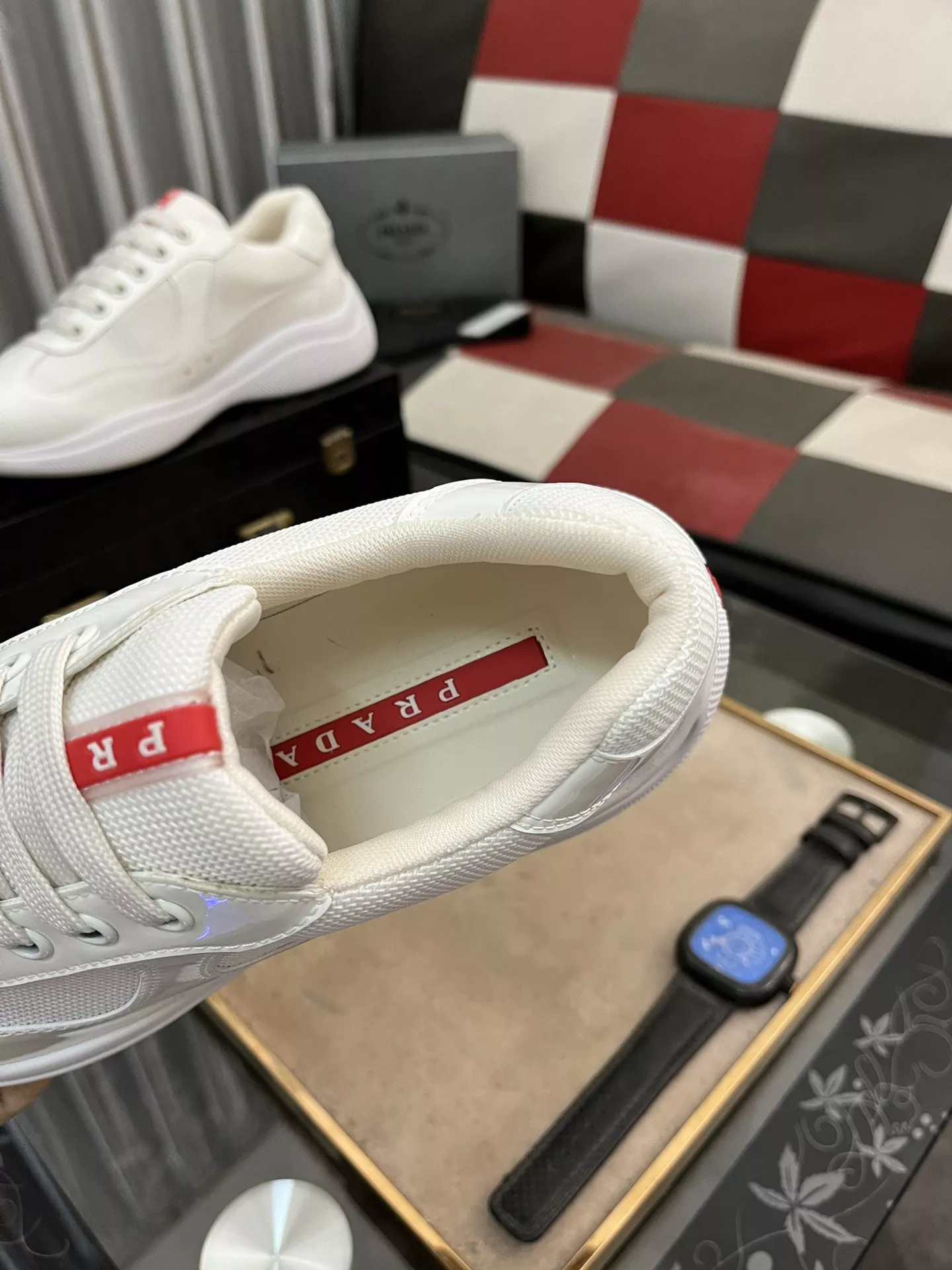 Prada Casual Shoes For Men Durable 2073