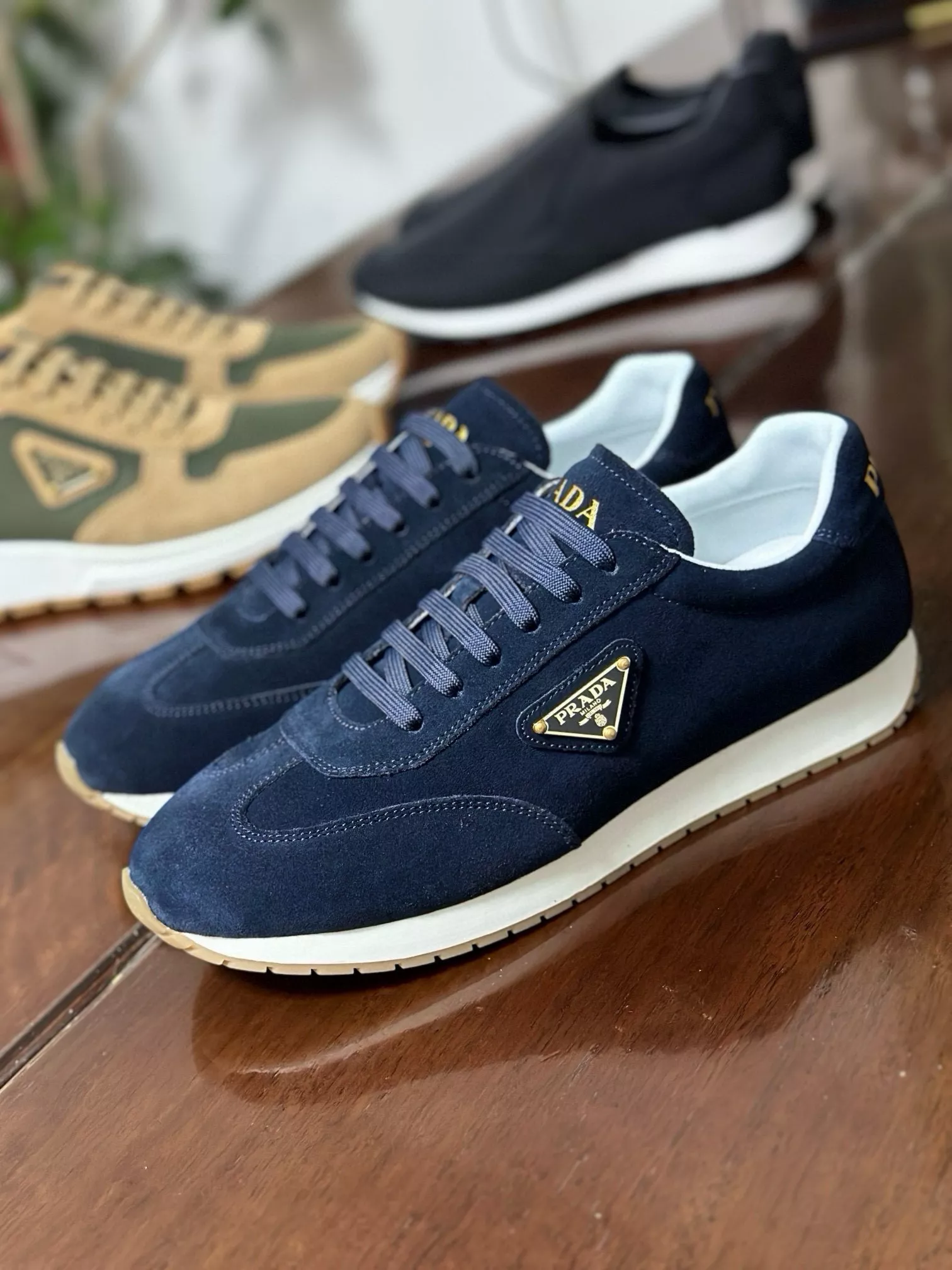 Prada Casual Shoes For Men Durable 6262