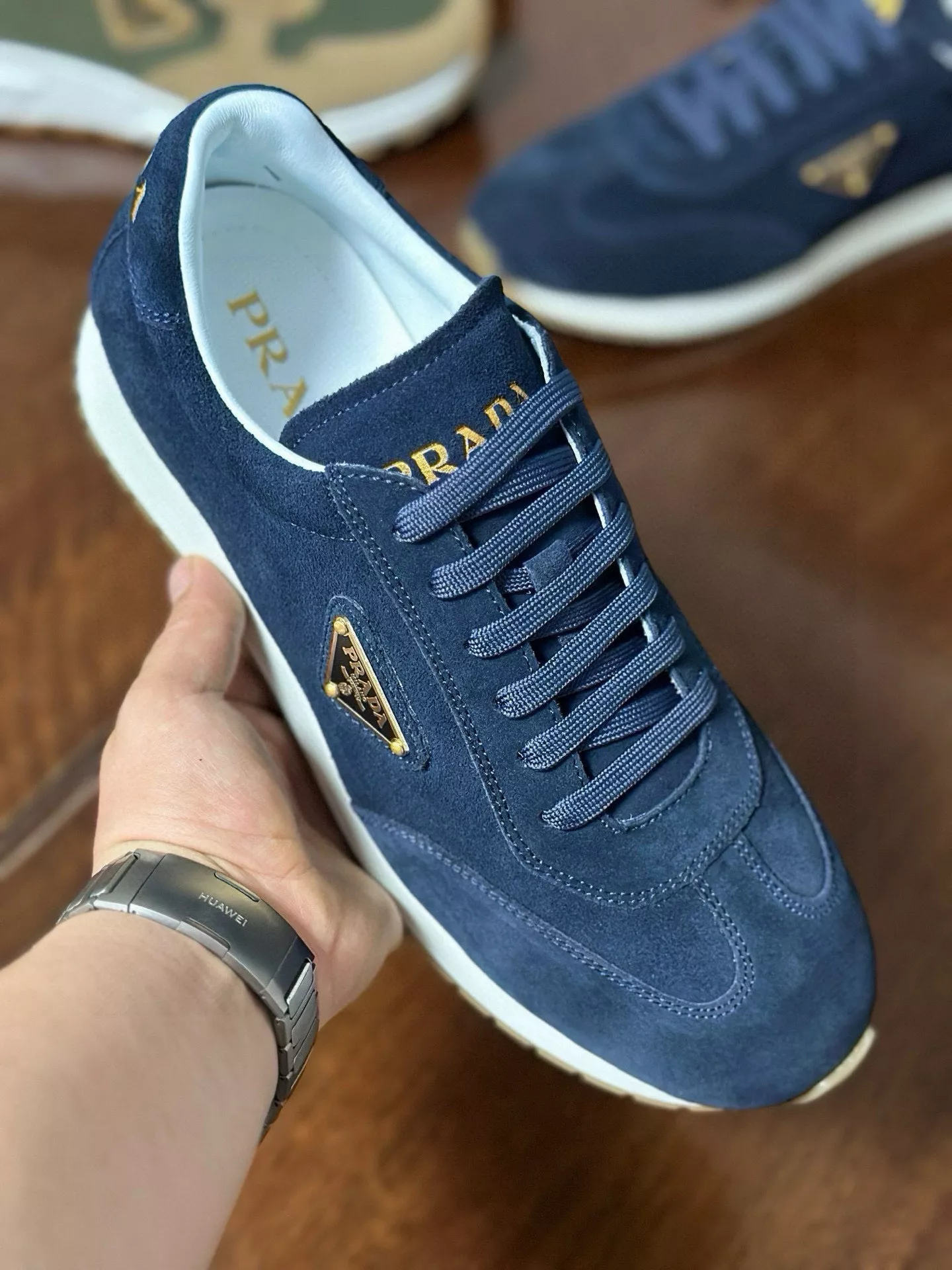 Prada Casual Shoes For Men Durable 6262