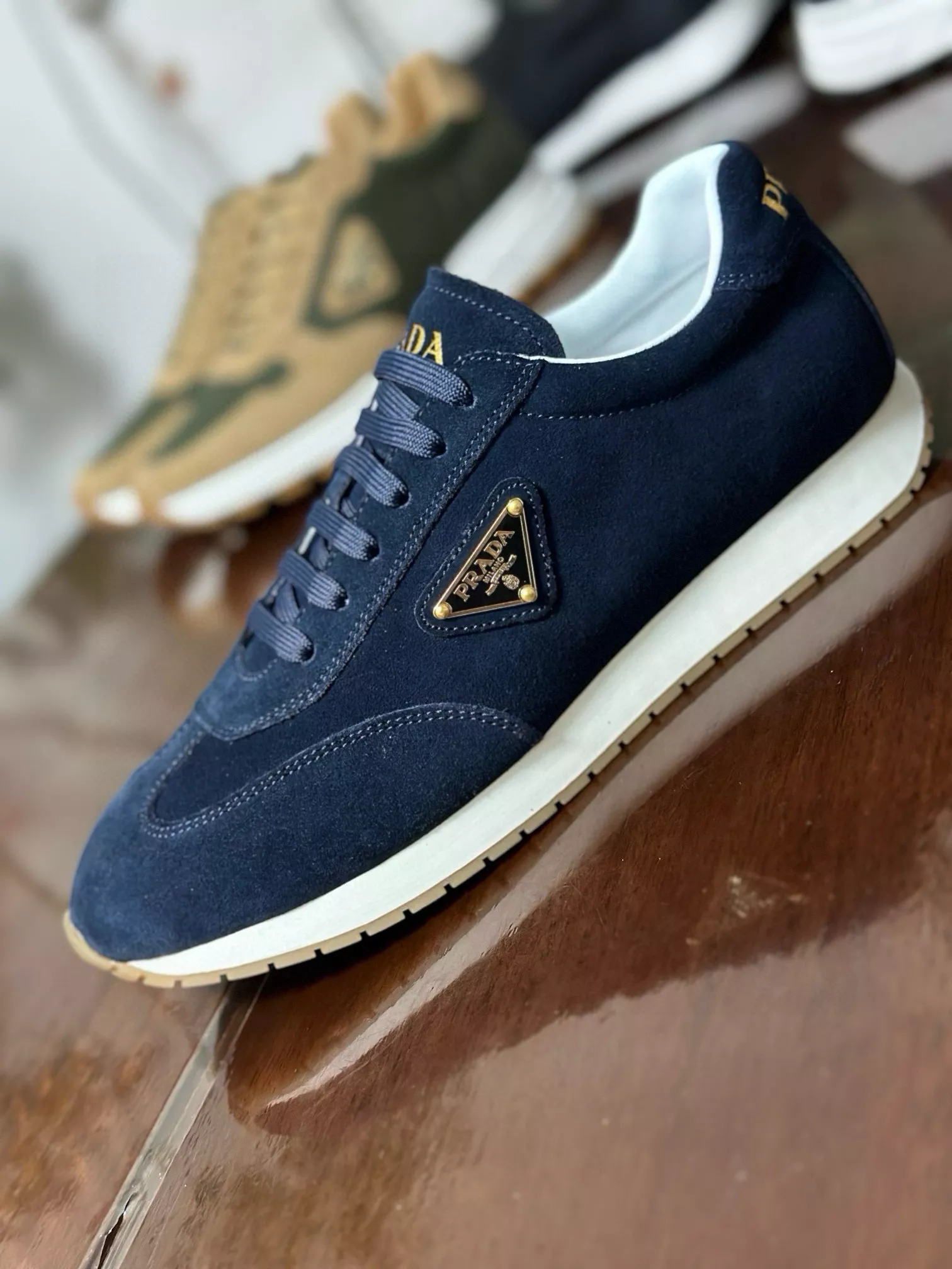 Prada Casual Shoes For Men Durable 6262