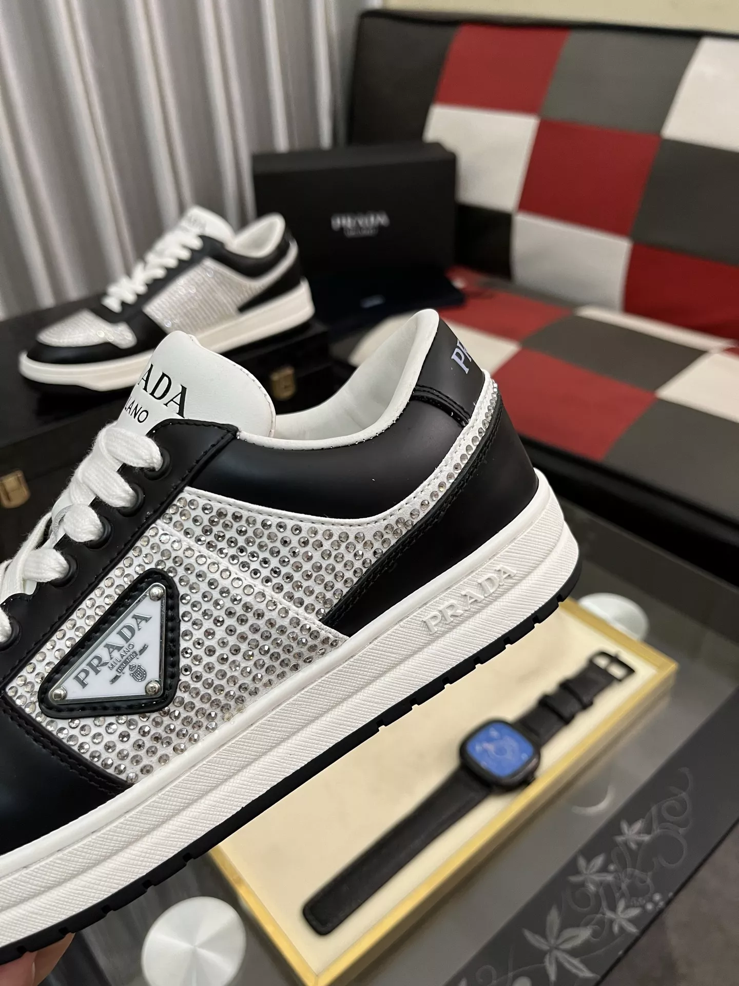 Prada Casual Shoes For Men Efficient 4042