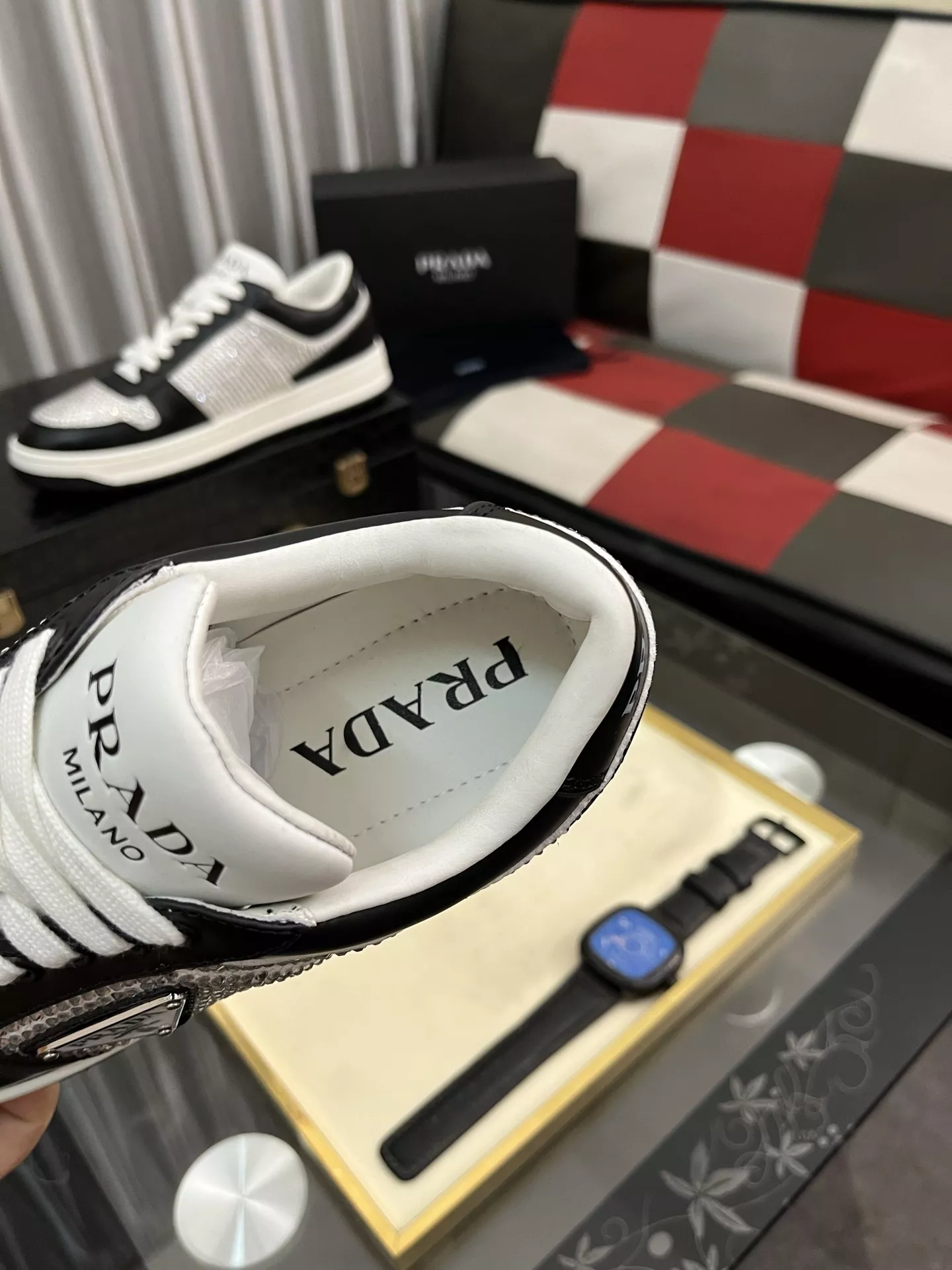 Prada Casual Shoes For Men Efficient 4042