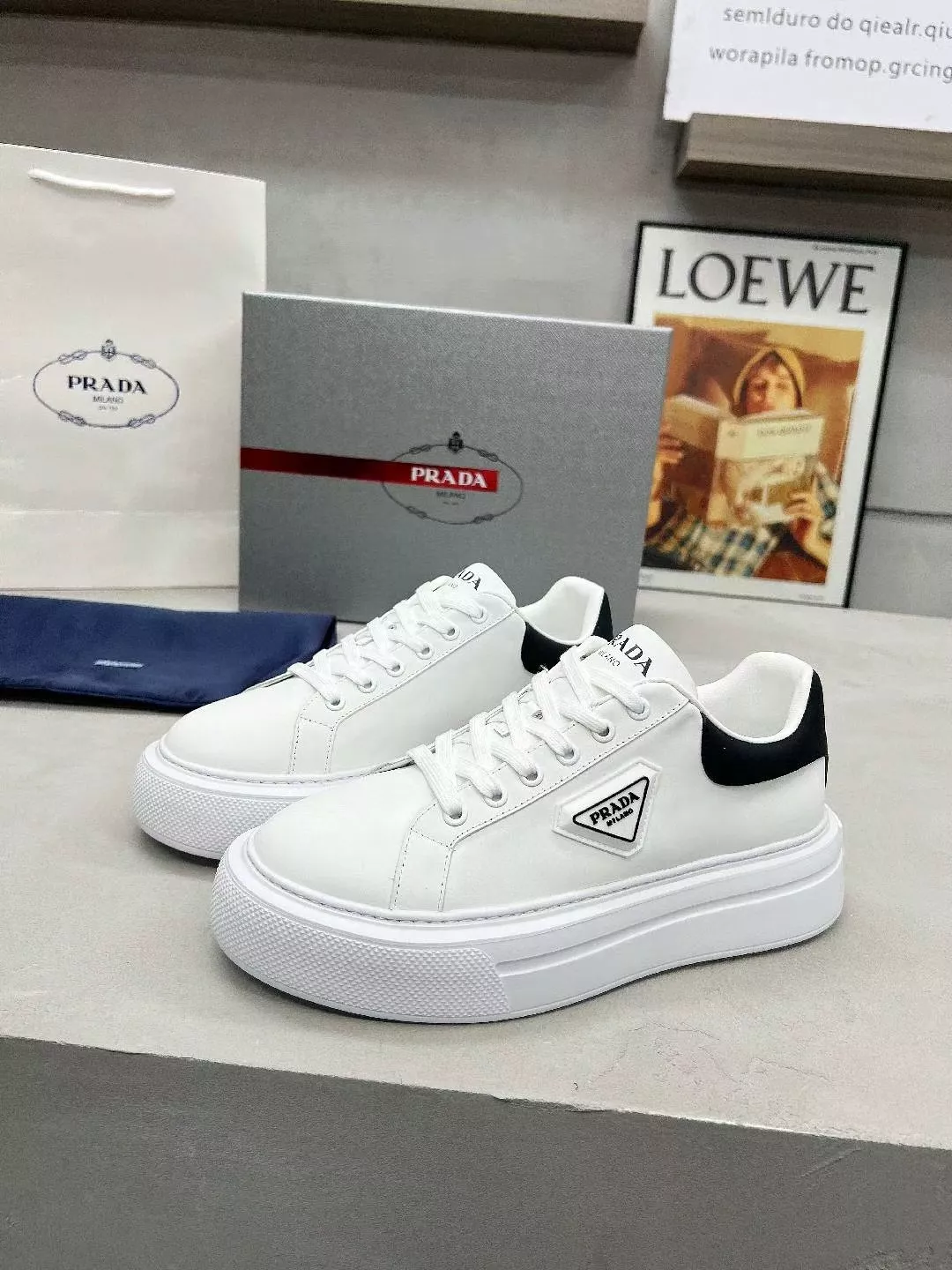 Prada Casual Shoes For Men Efficient 8487
