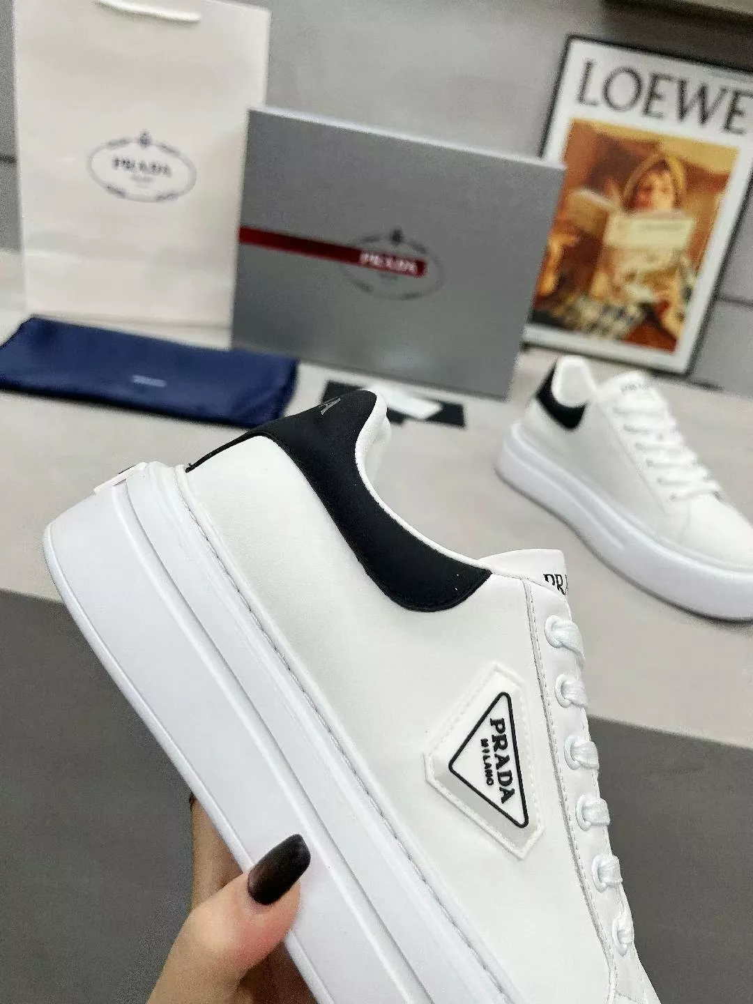 Prada Casual Shoes For Men Efficient 8487