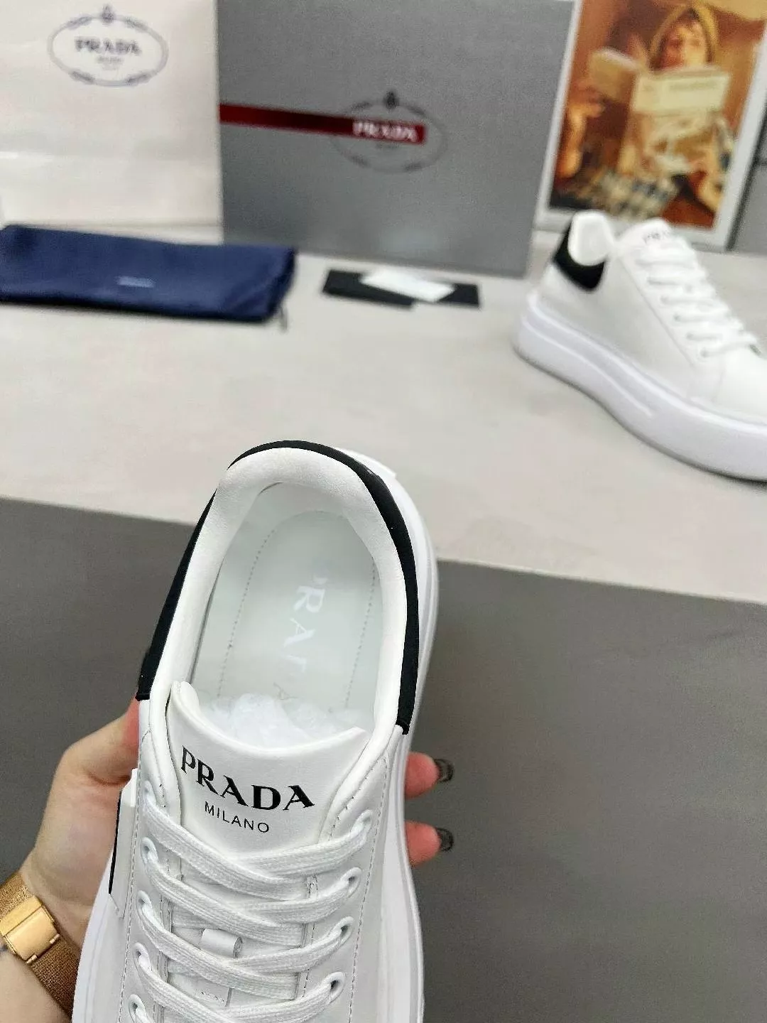 Prada Casual Shoes For Men Efficient 8487