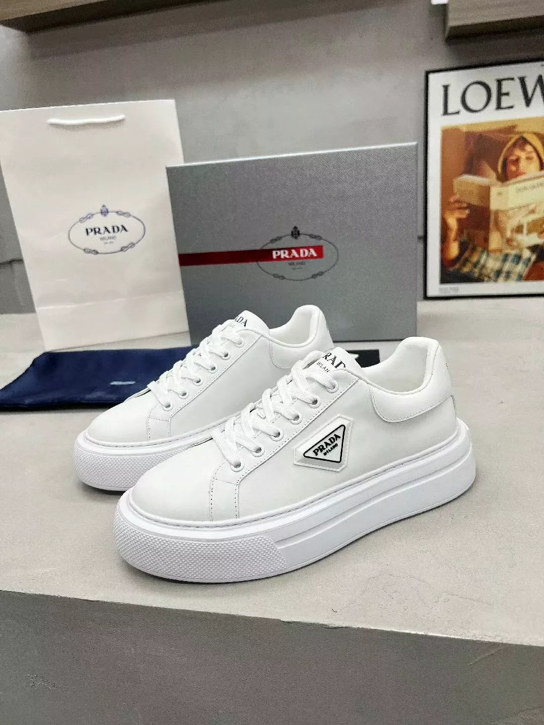 Prada Casual Shoes For Men EyeCatching 6429