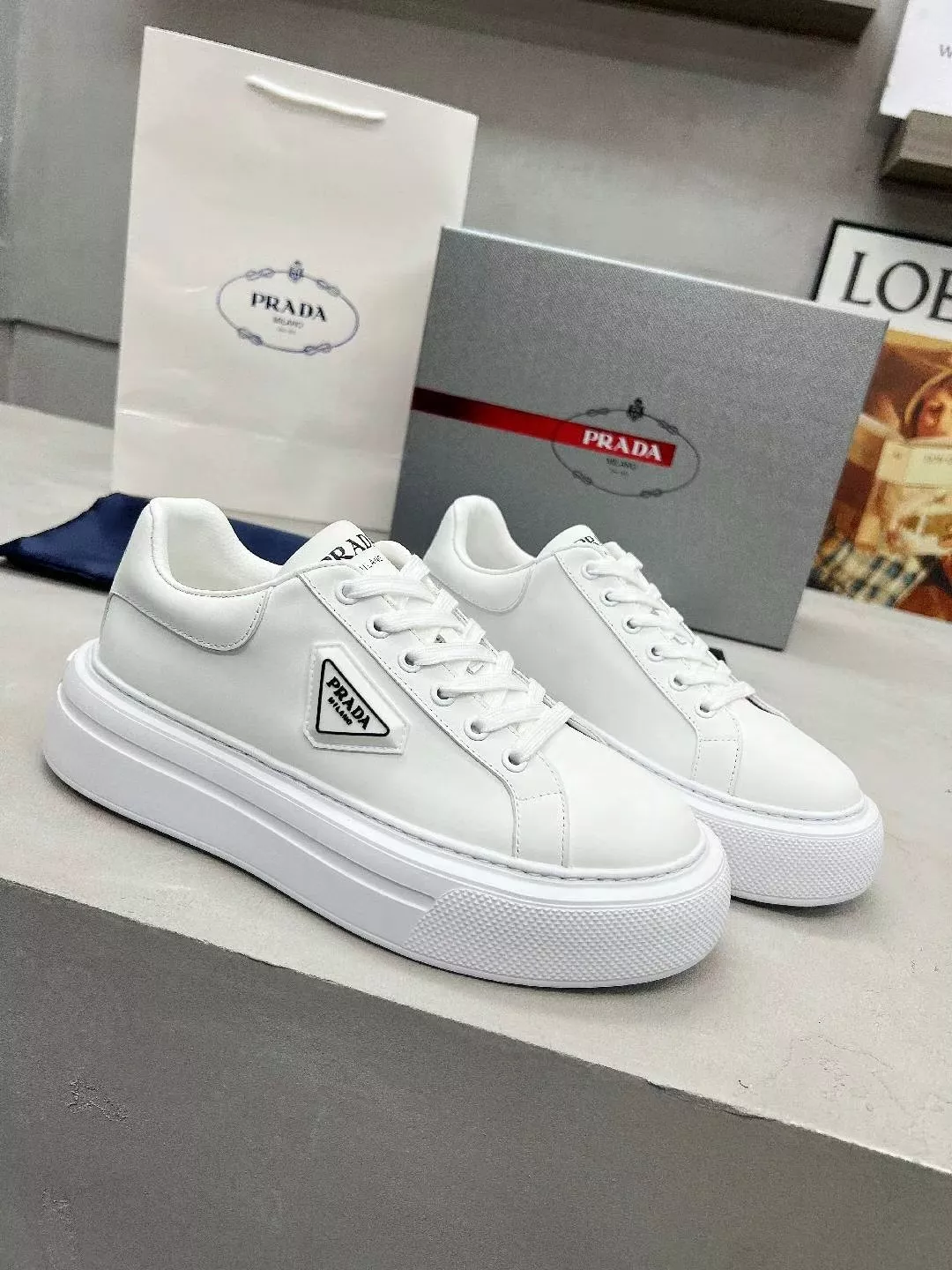 Prada Casual Shoes For Men EyeCatching 6429
