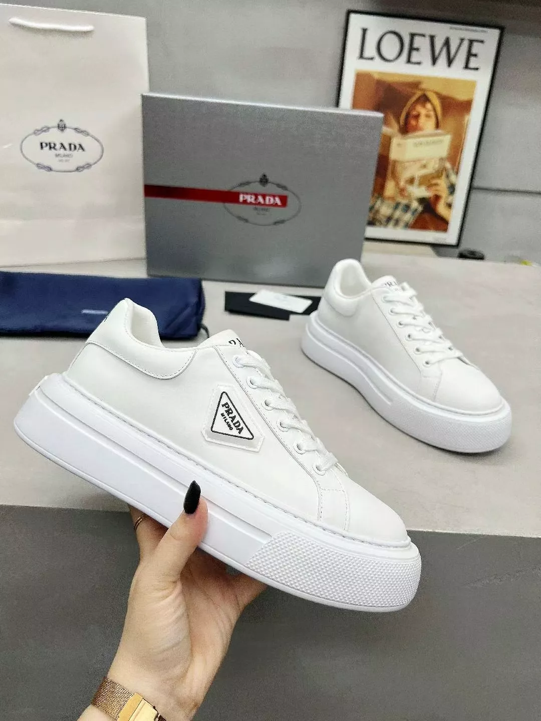 Prada Casual Shoes For Men EyeCatching 6429