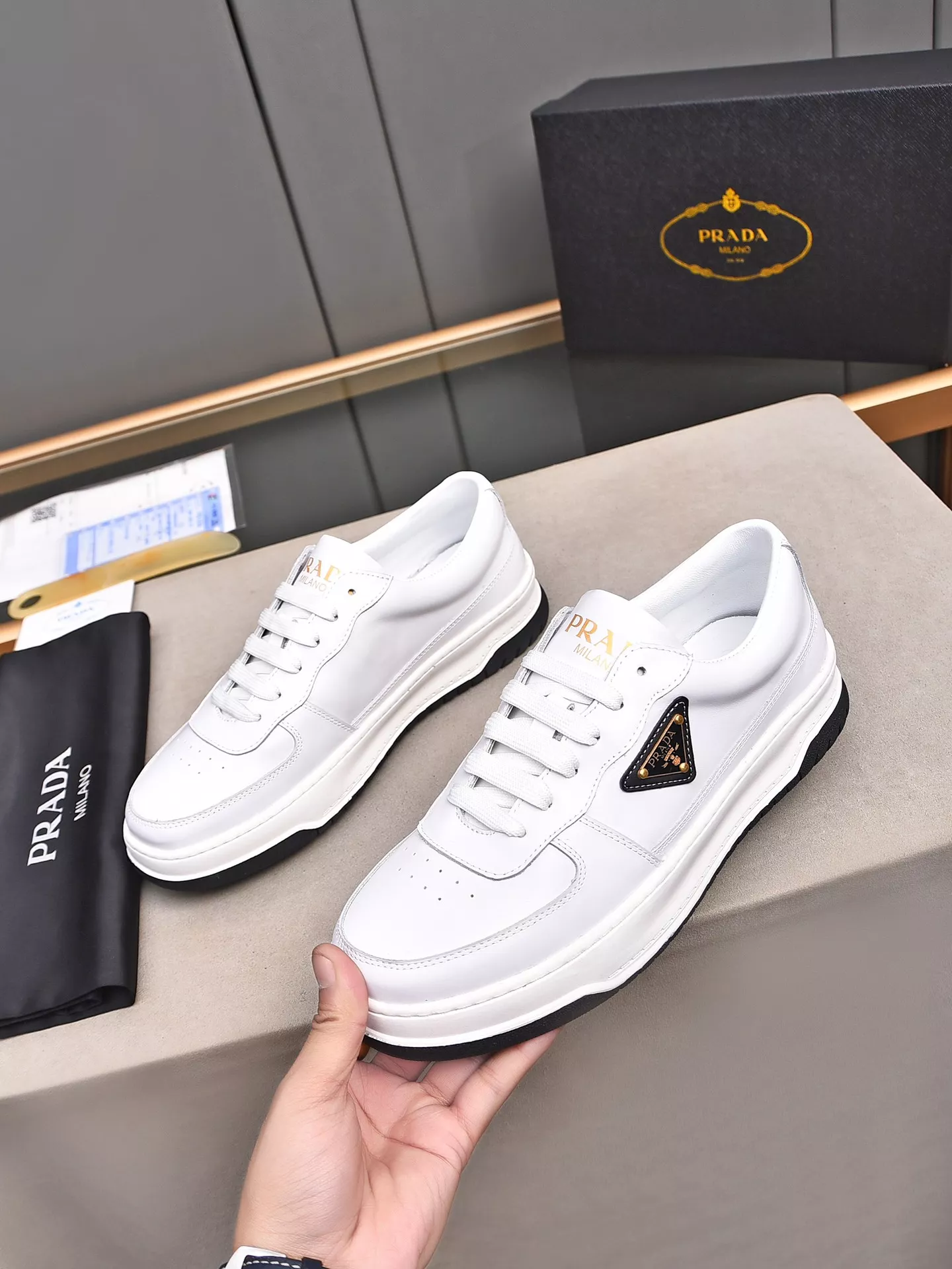 Prada Casual Shoes For Men Fashionable 2657