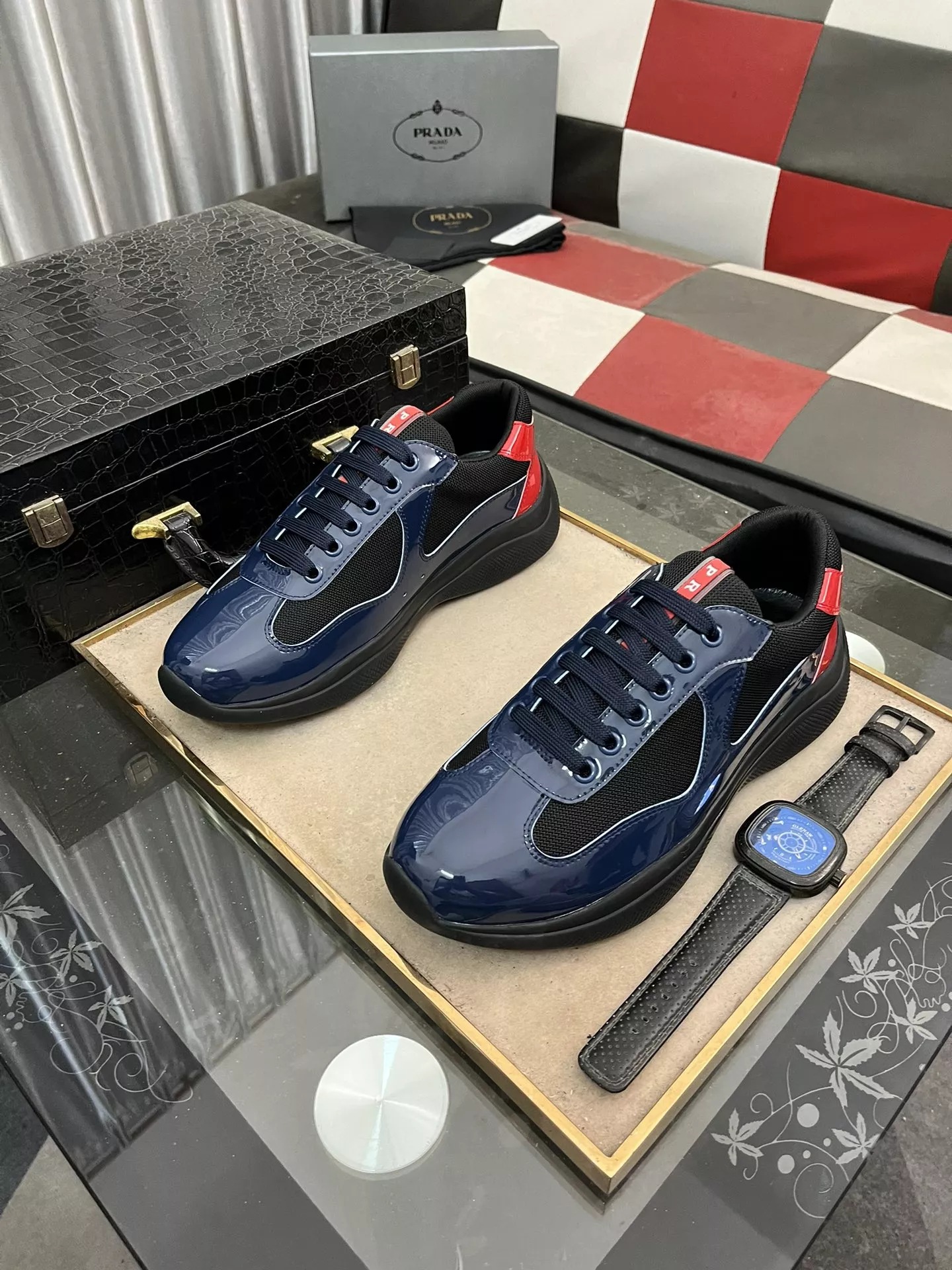 Prada Casual Shoes For Men Fashionable 3258