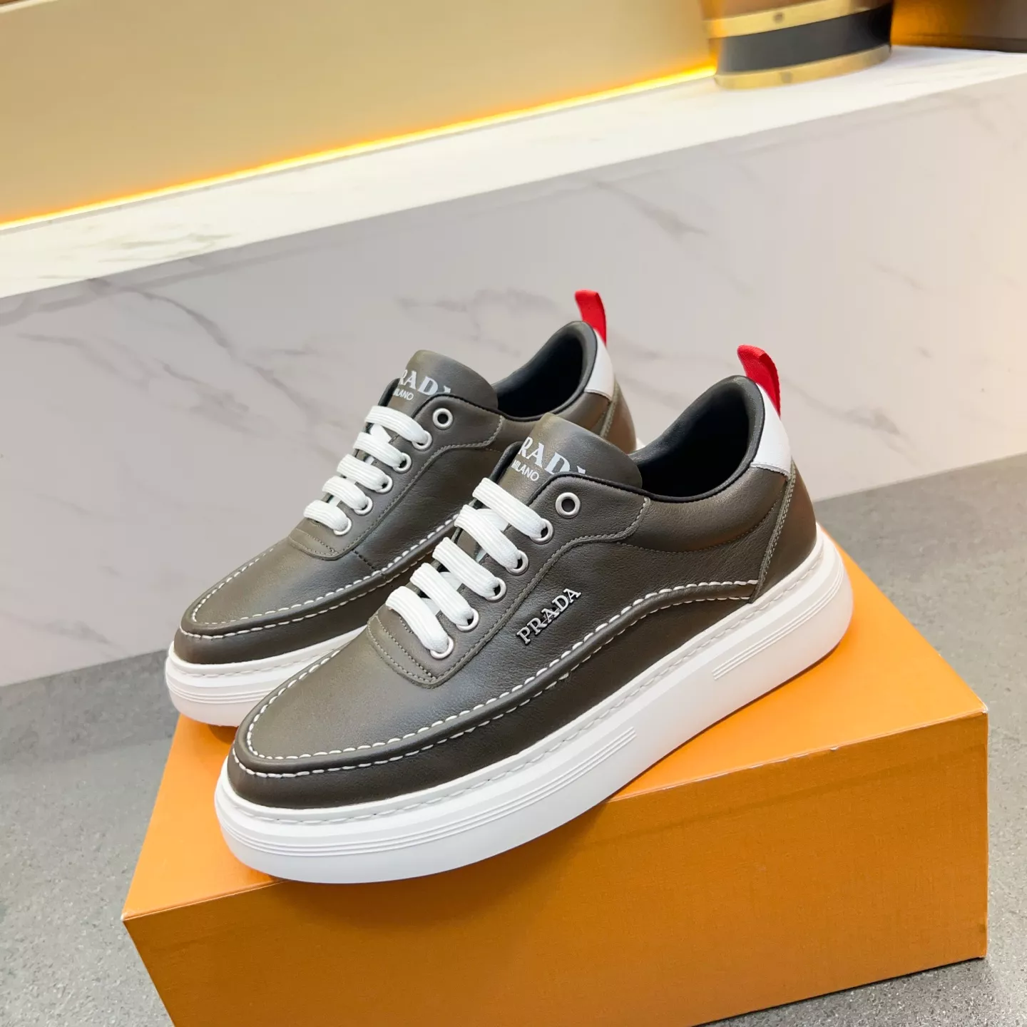 Prada Casual Shoes For Men Flexible 3901