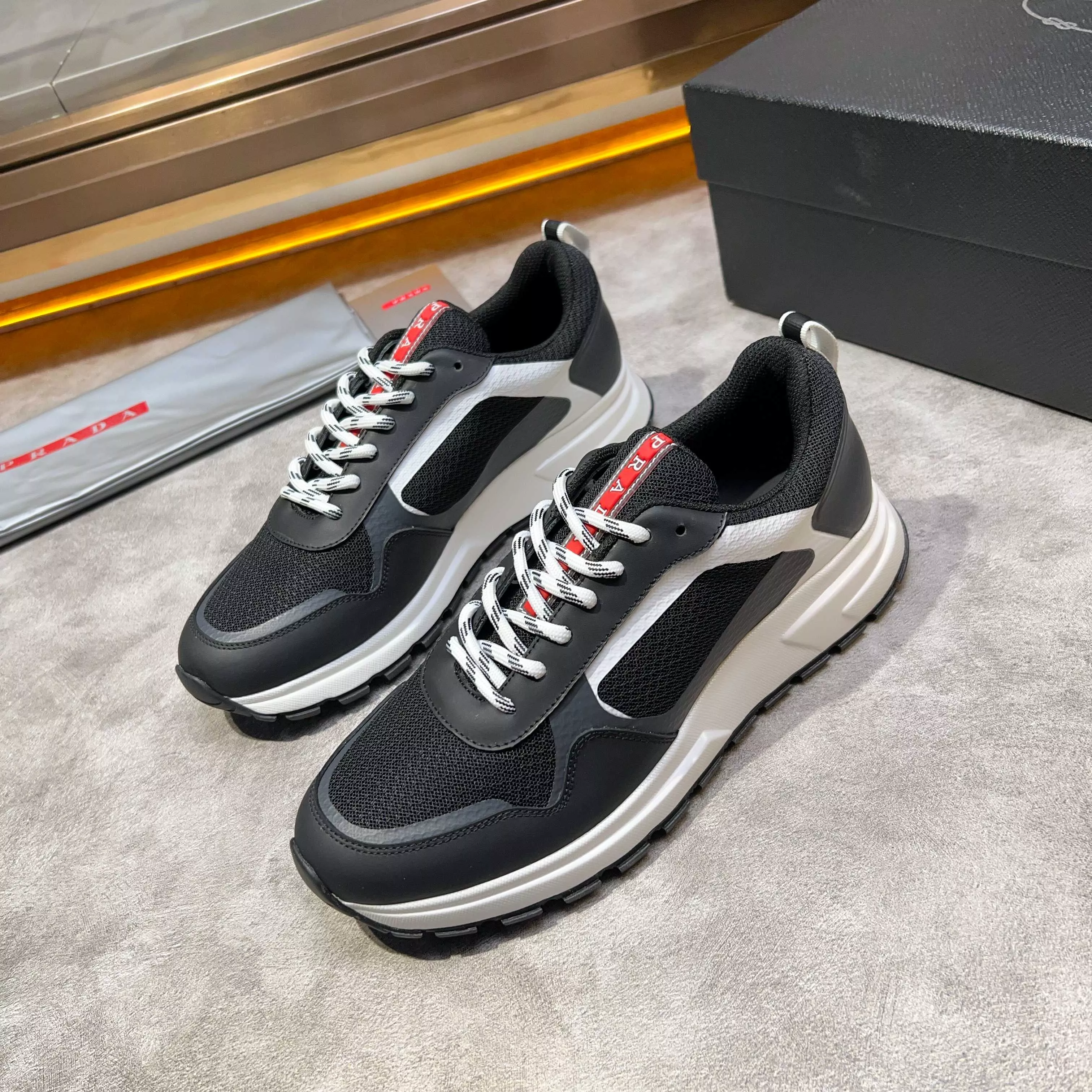 Prada Casual Shoes For Men Flexible 7151
