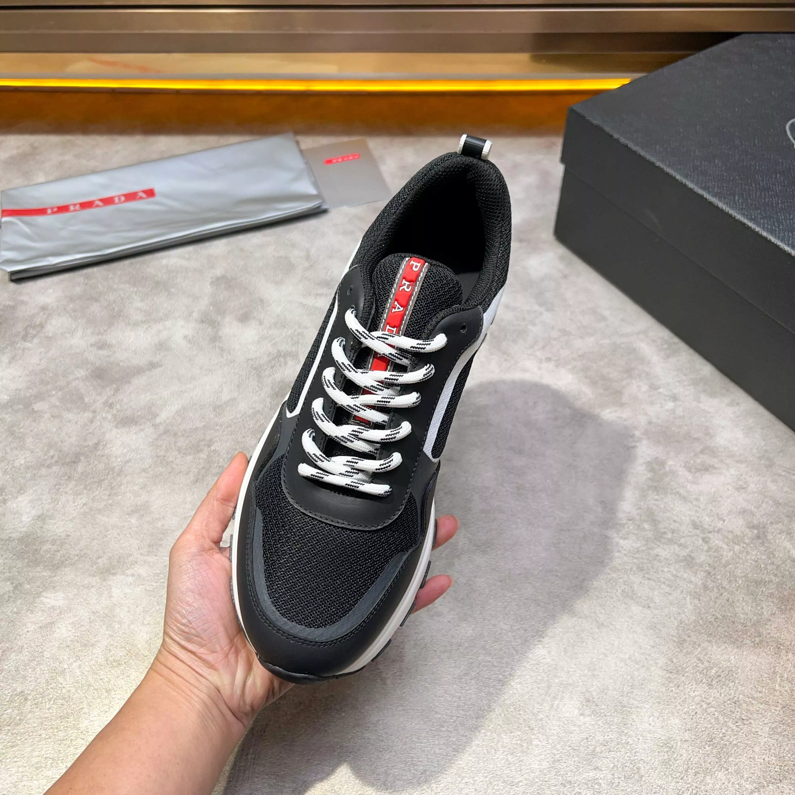 Prada Casual Shoes For Men Flexible 7151