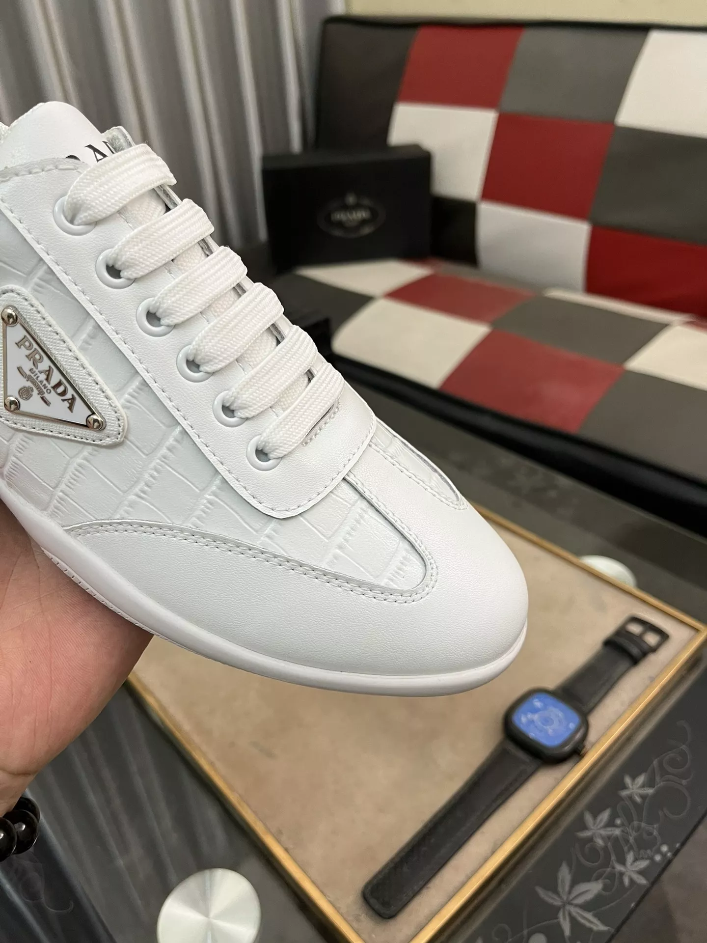 Prada Casual Shoes For Men Flexible 9766