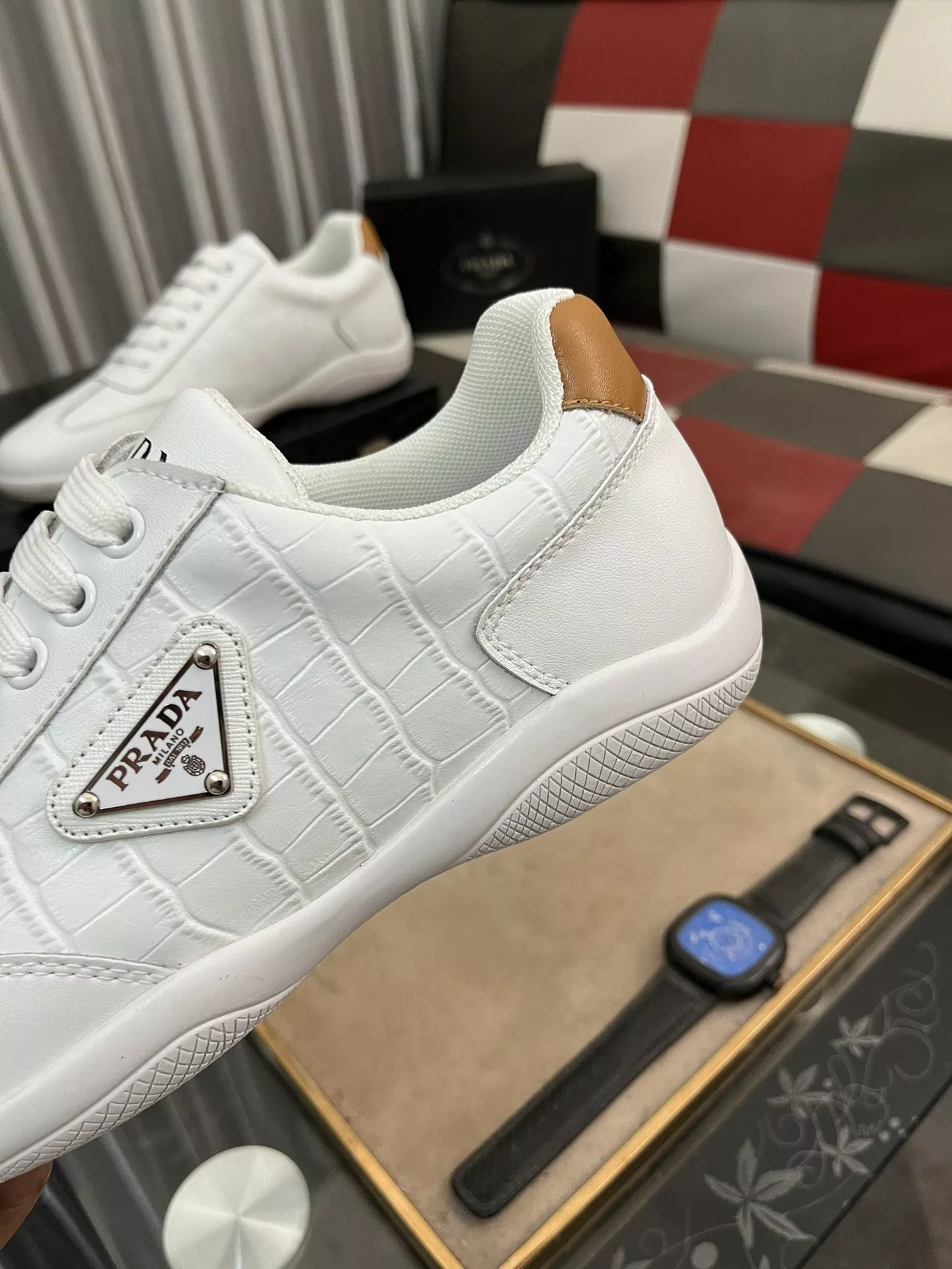Prada Casual Shoes For Men Flexible 9766