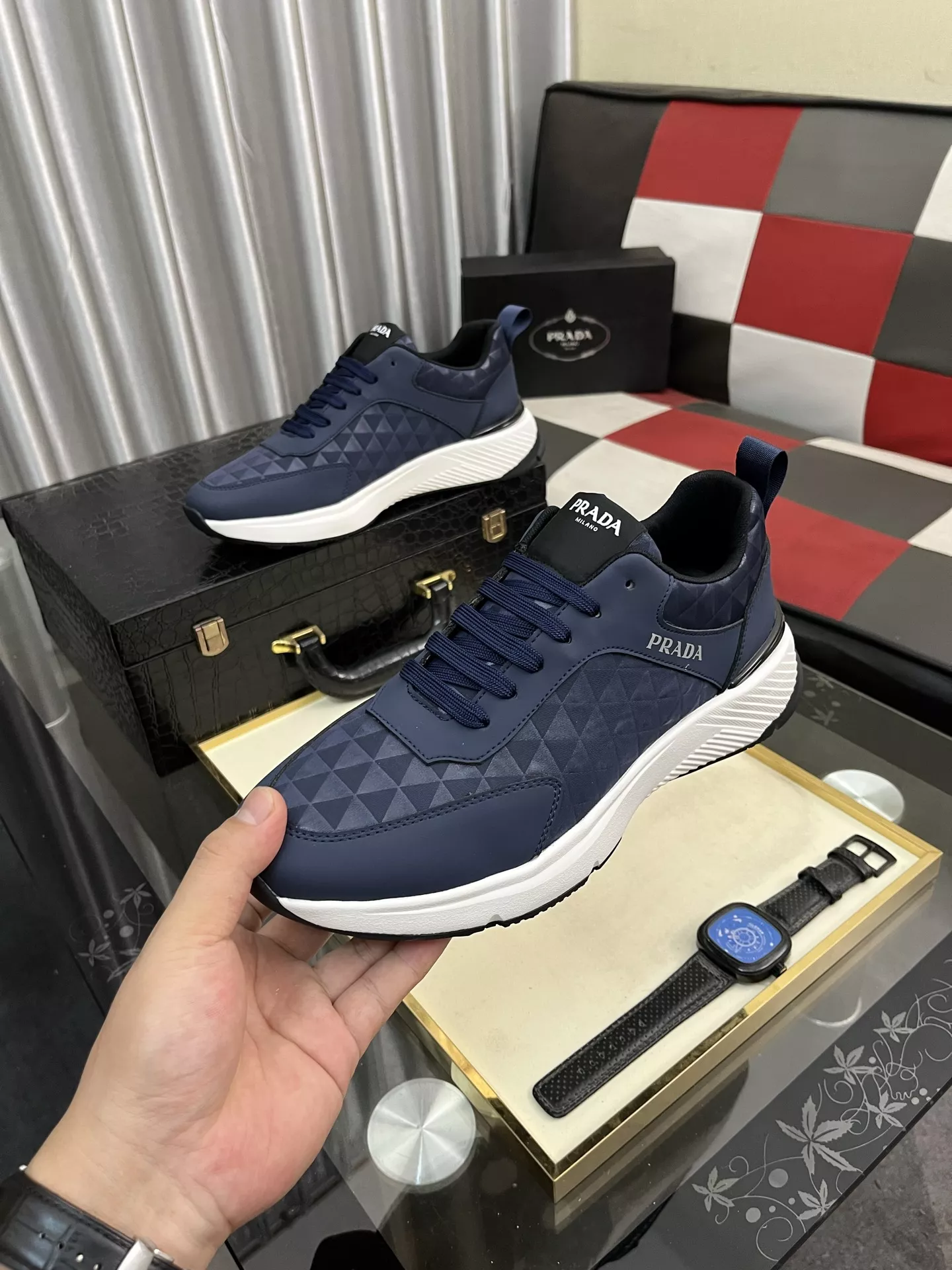Prada Casual Shoes For Men Functional 4277