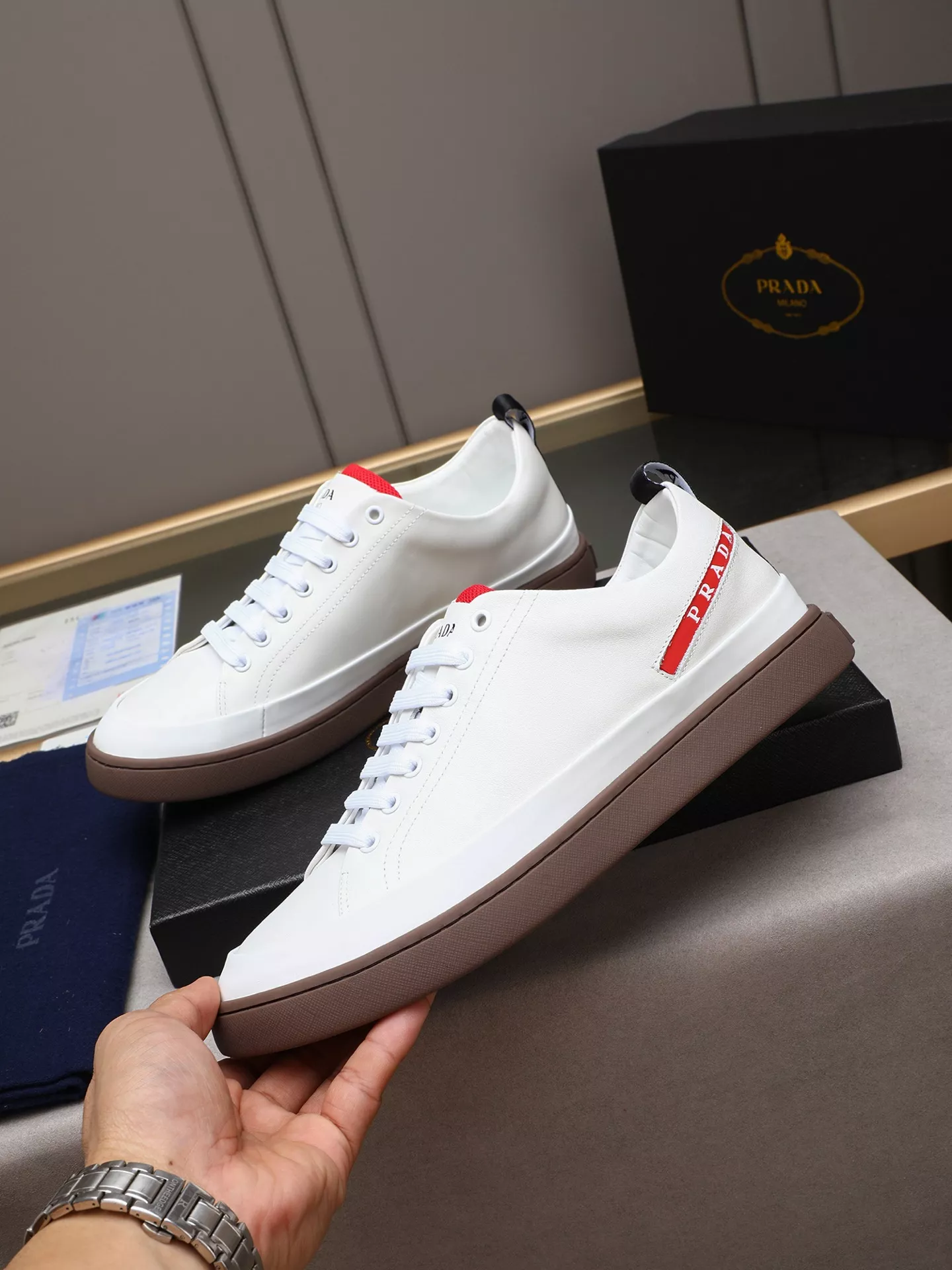 Prada Casual Shoes For Men GoodFit 8119