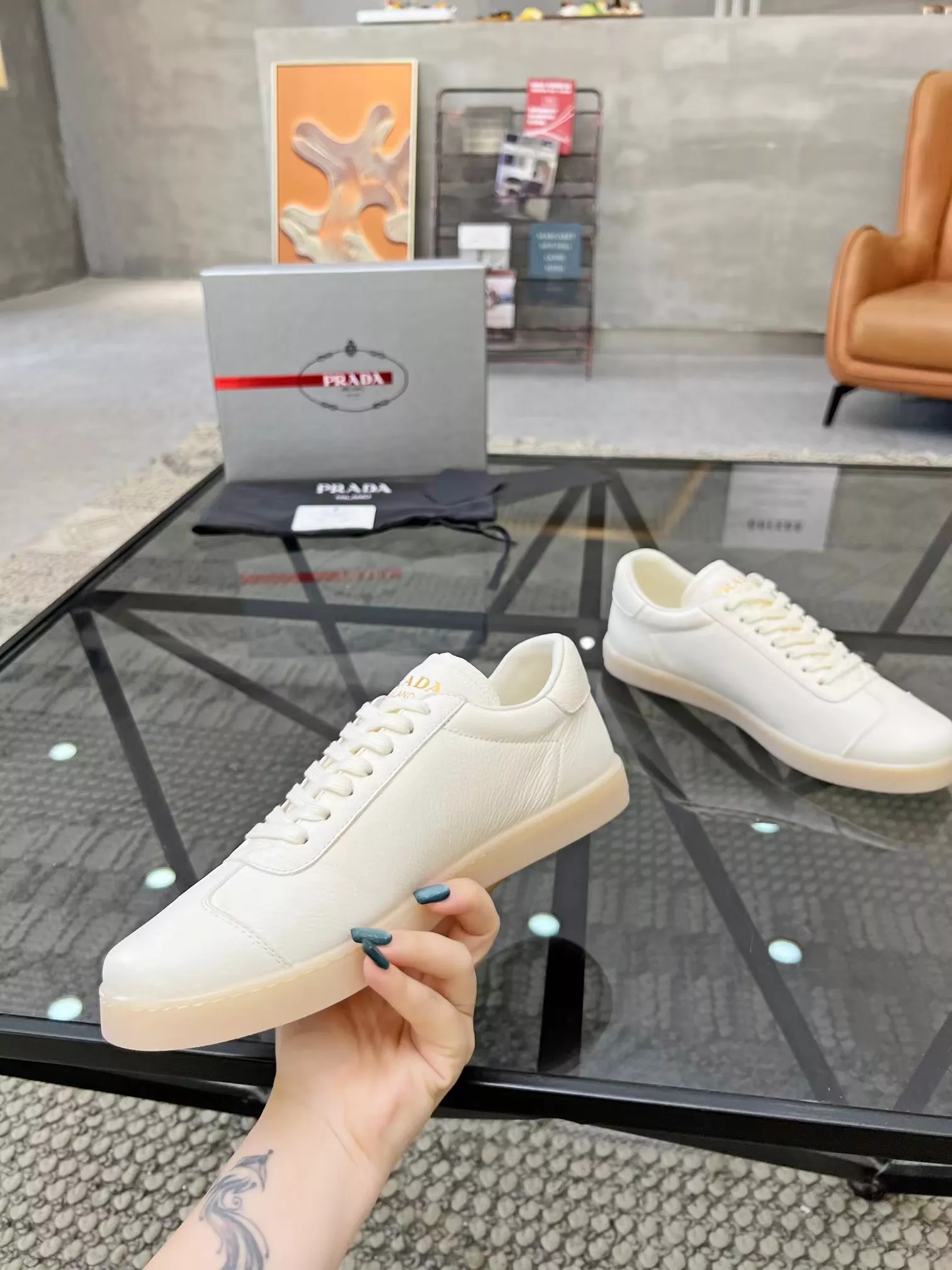 Prada Casual Shoes For Men HighQuality 6219