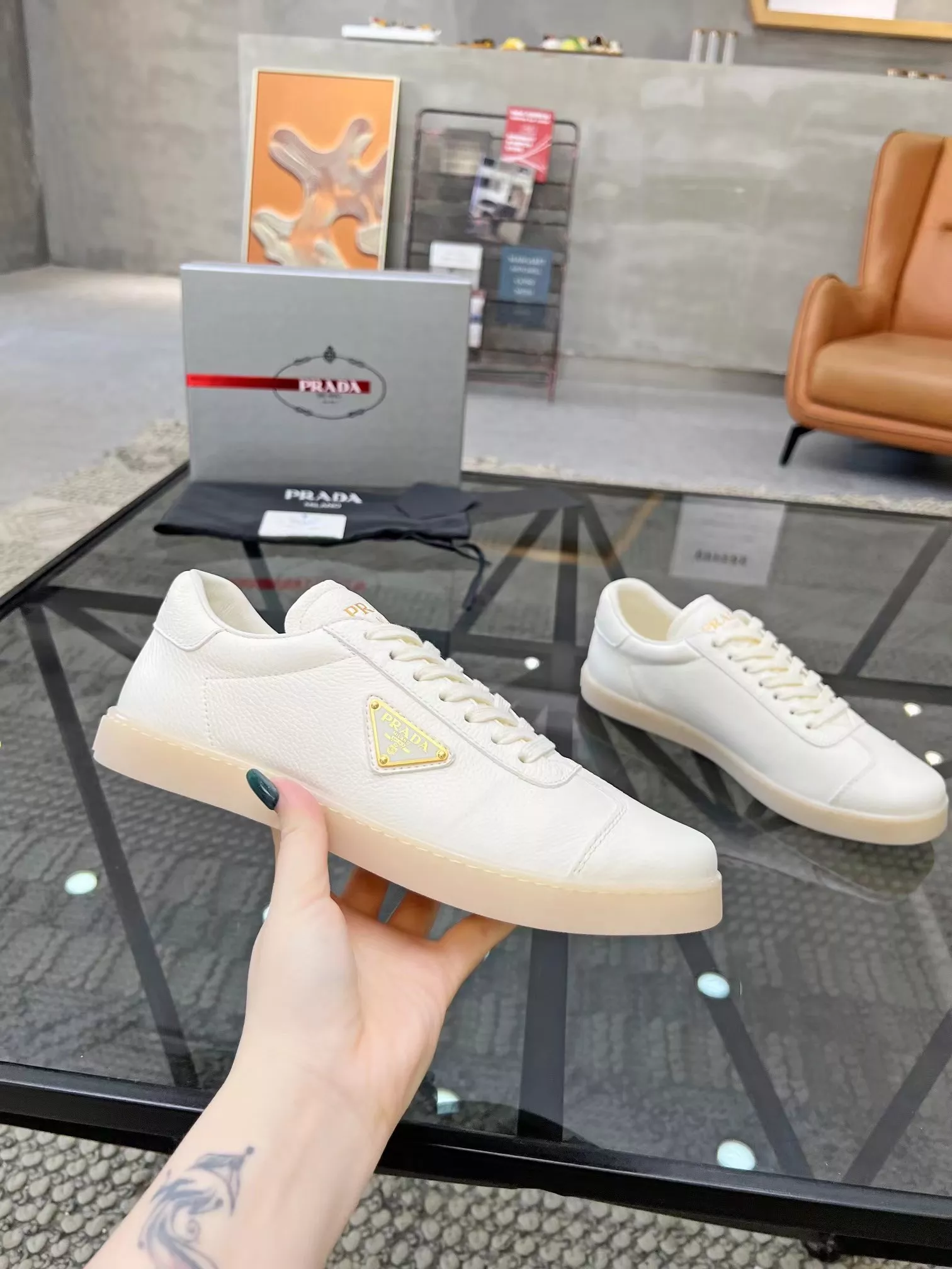 Prada Casual Shoes For Men HighQuality 6219