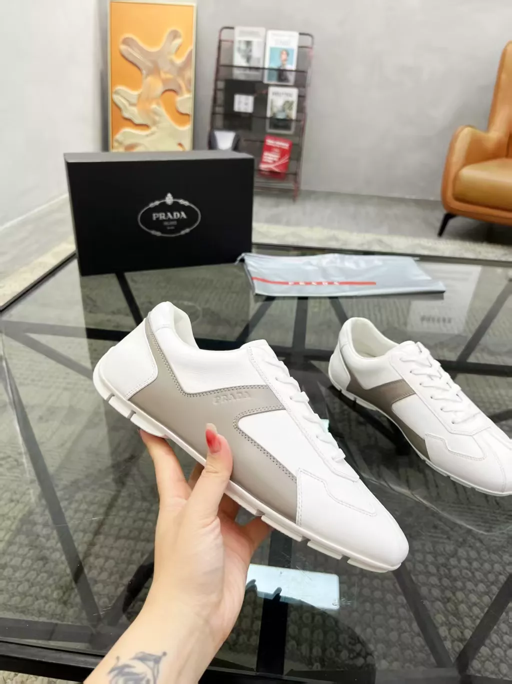 Prada Casual Shoes For Men NewStyle 120