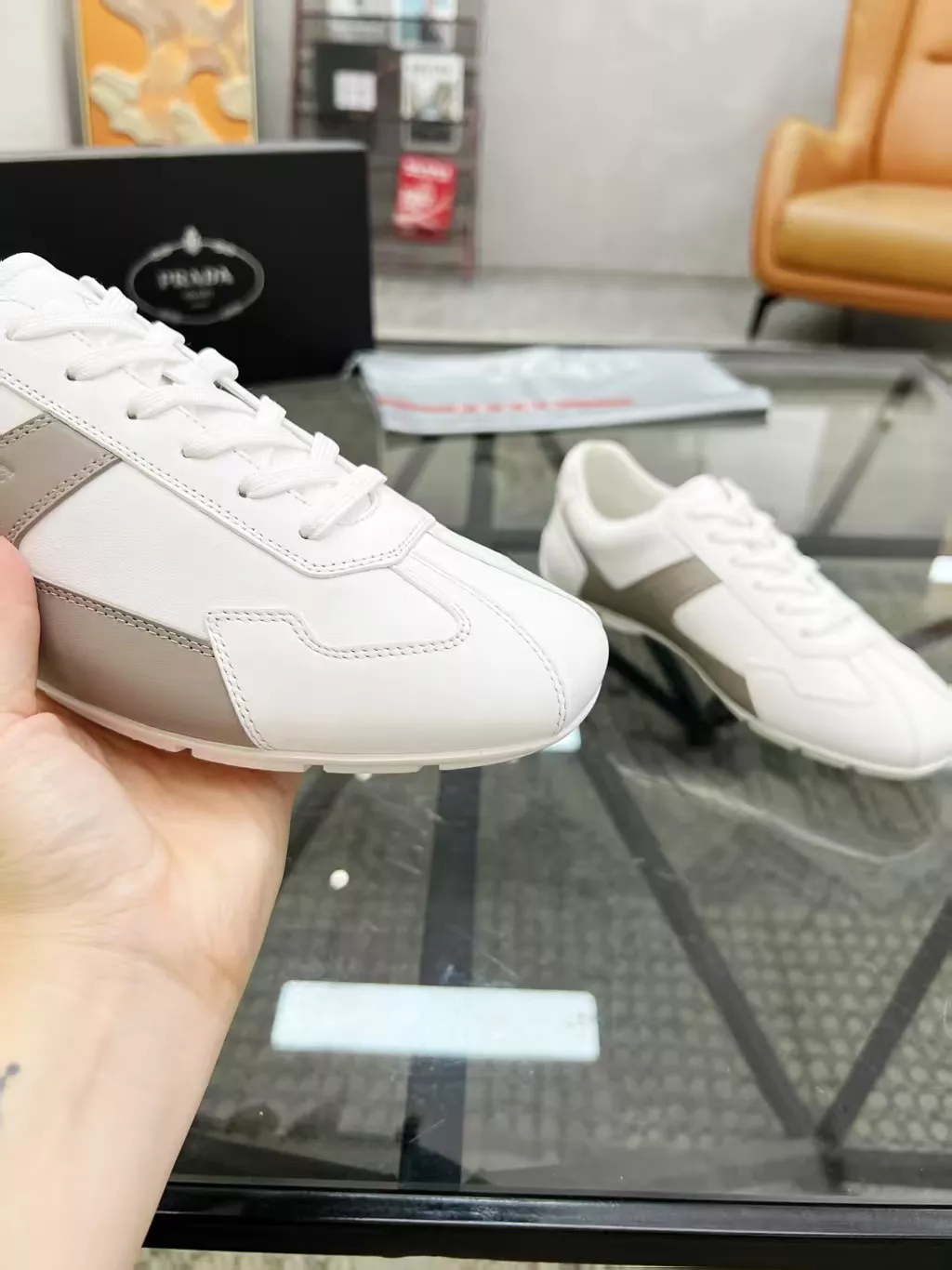 Prada Casual Shoes For Men NewStyle 120