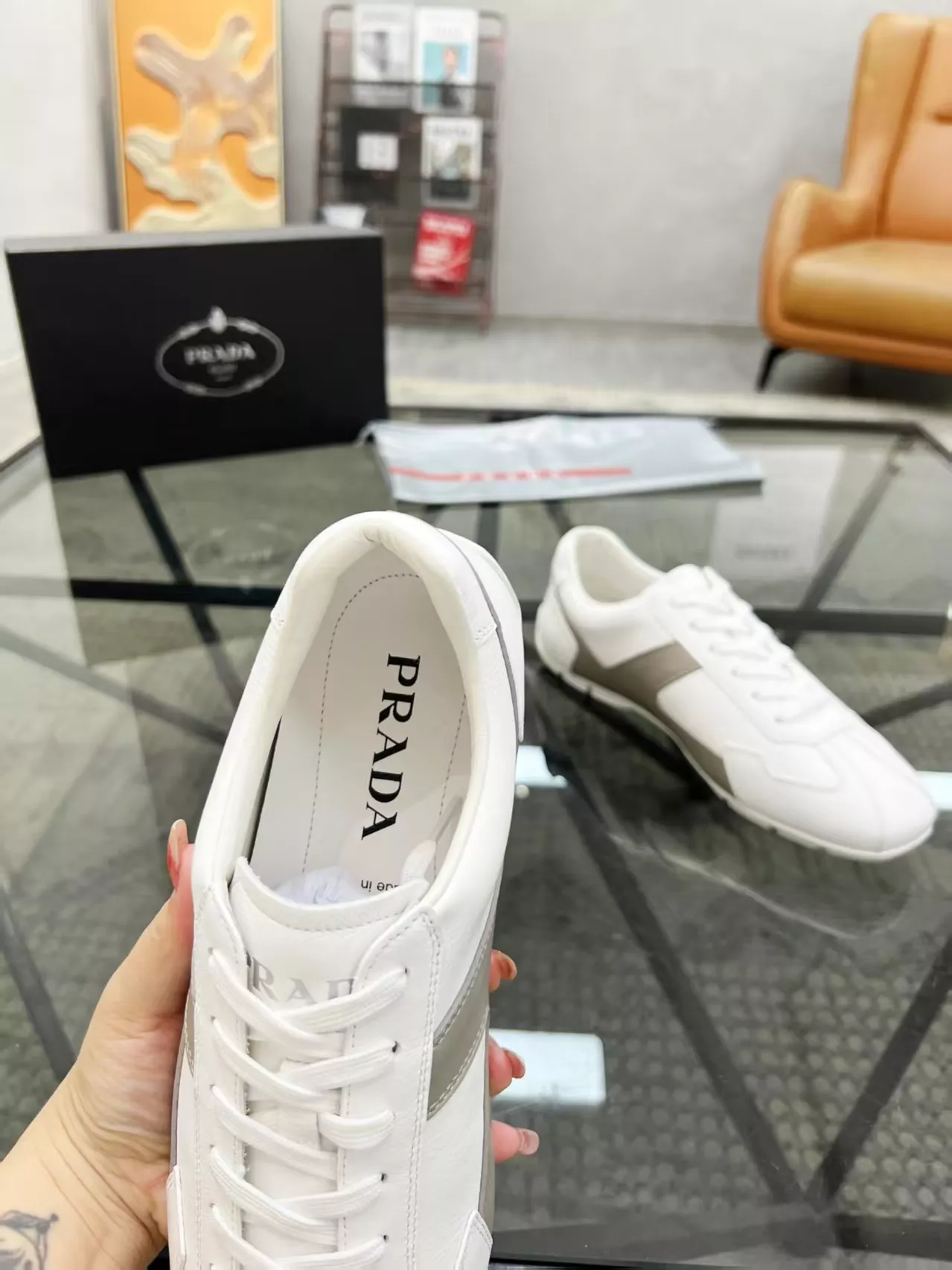 Prada Casual Shoes For Men NewStyle 120