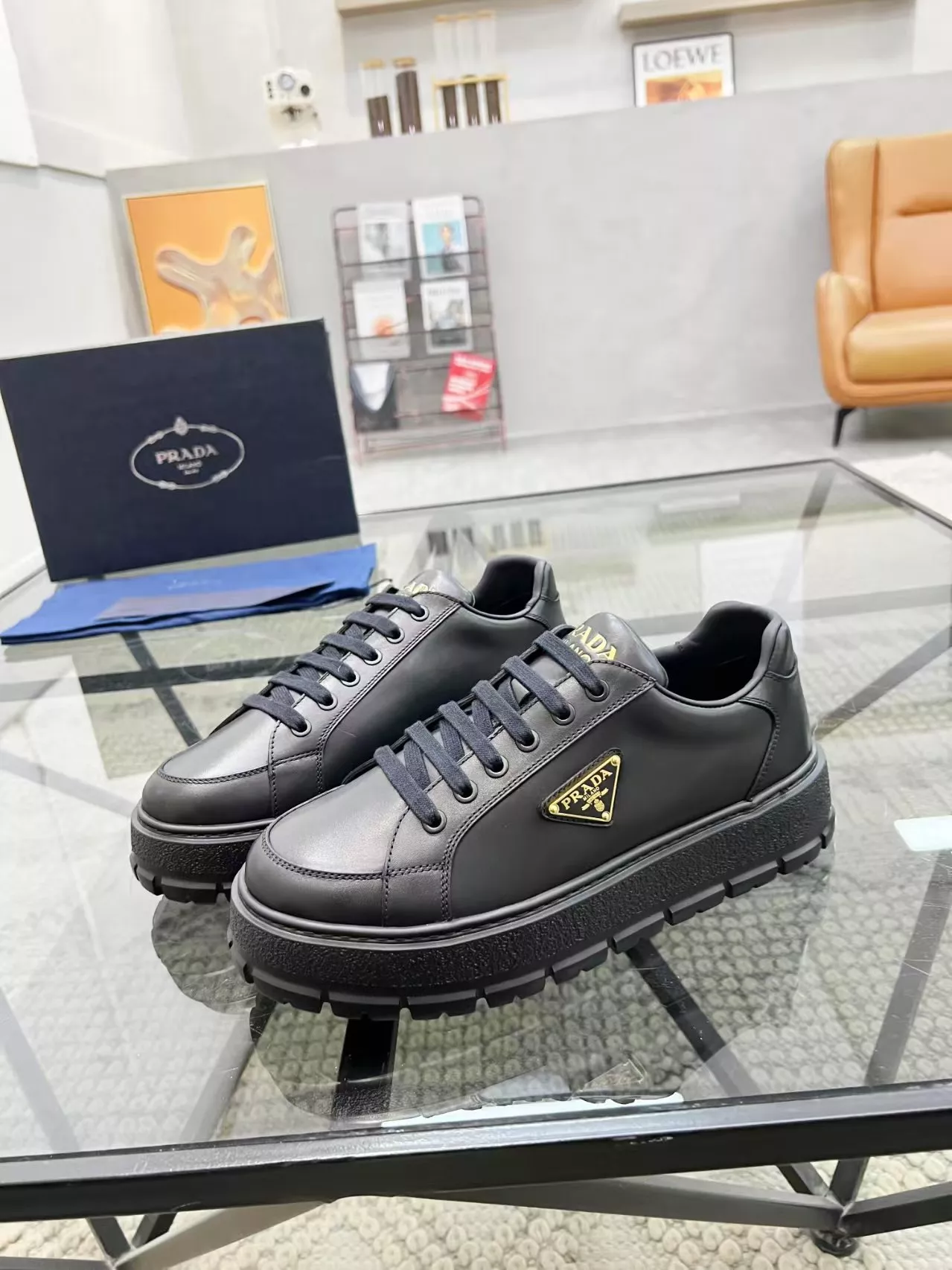 Prada Casual Shoes For Men NewStyle 8685
