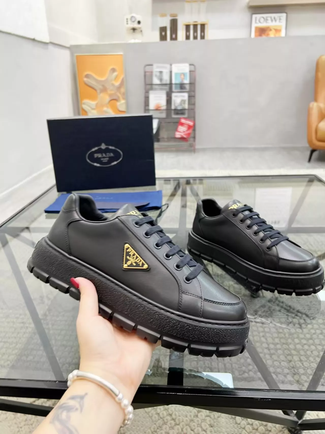 Prada Casual Shoes For Men NewStyle 8685