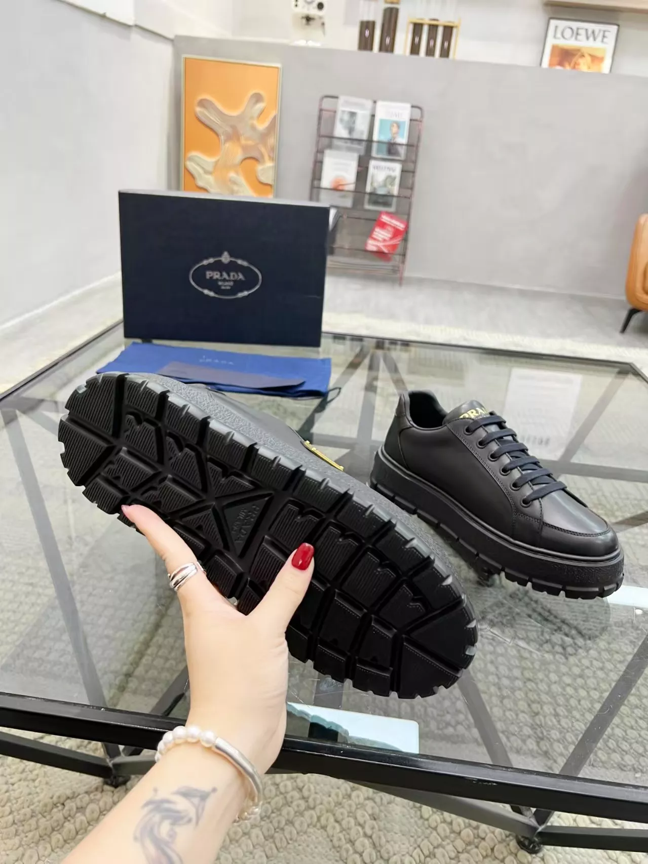 Prada Casual Shoes For Men NewStyle 8685