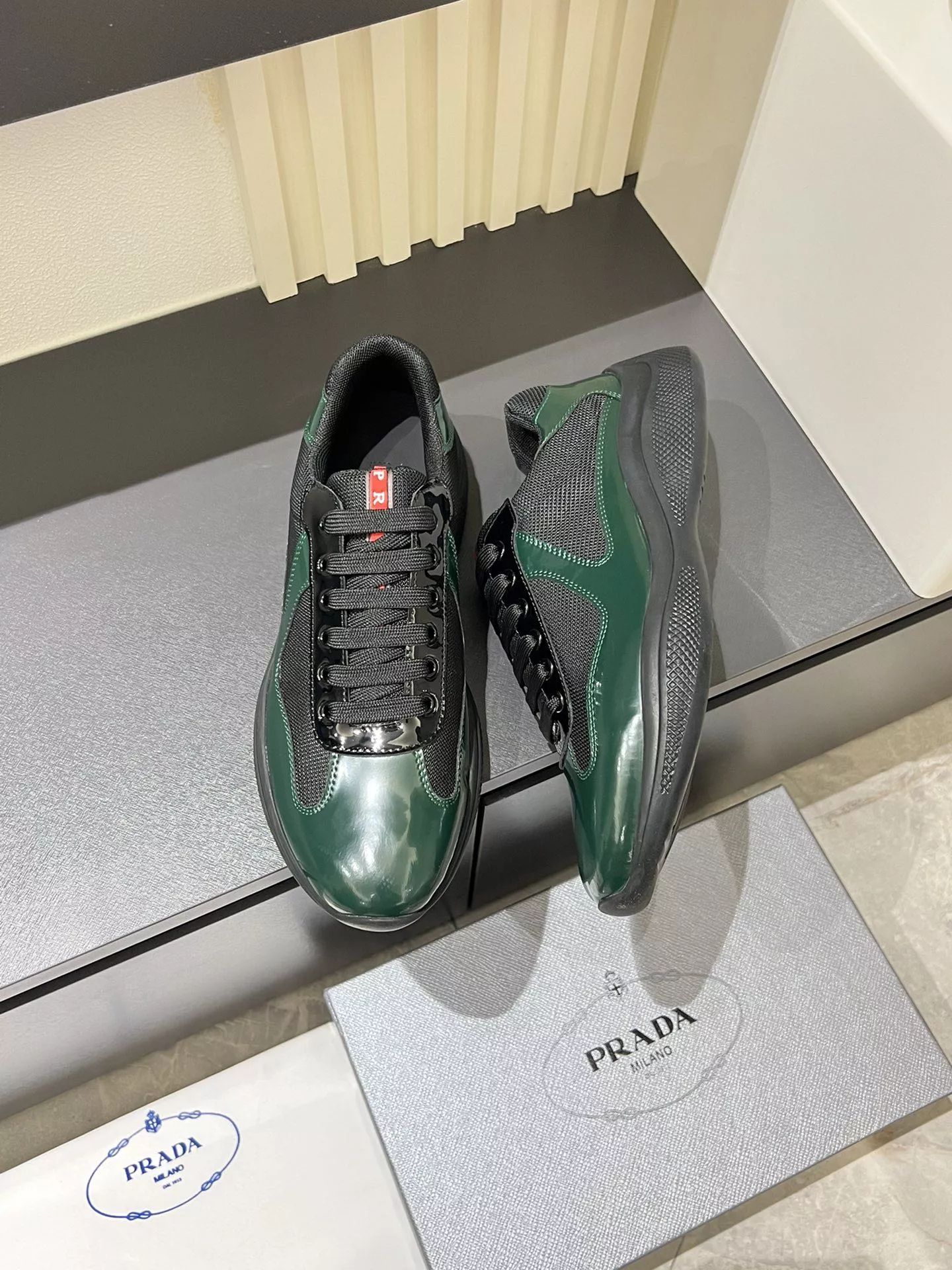 Prada Casual Shoes For Men Popular 1696