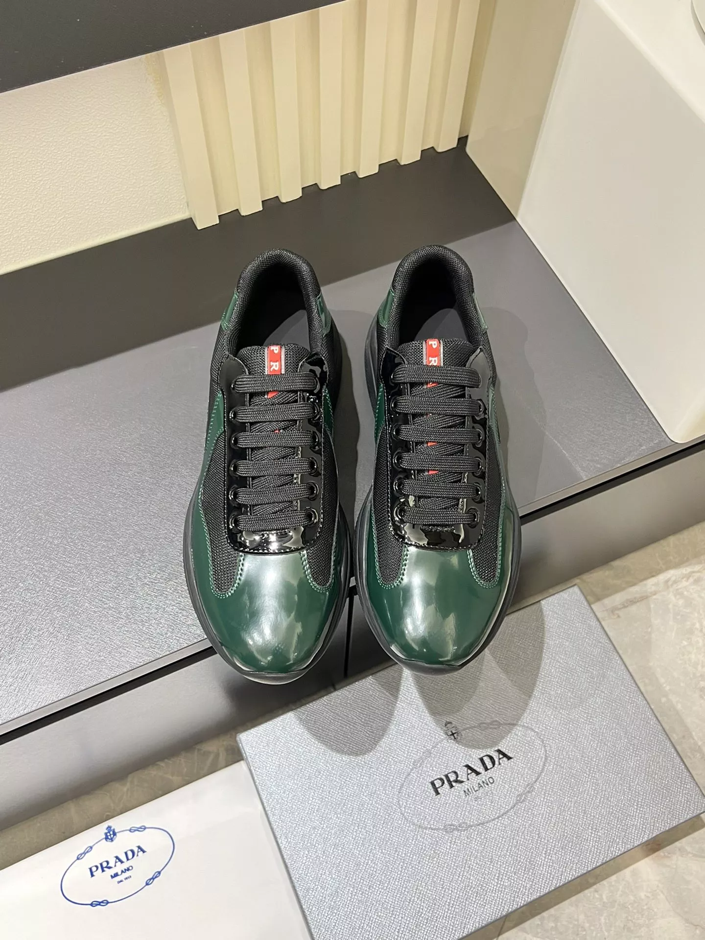 Prada Casual Shoes For Men Popular 1696