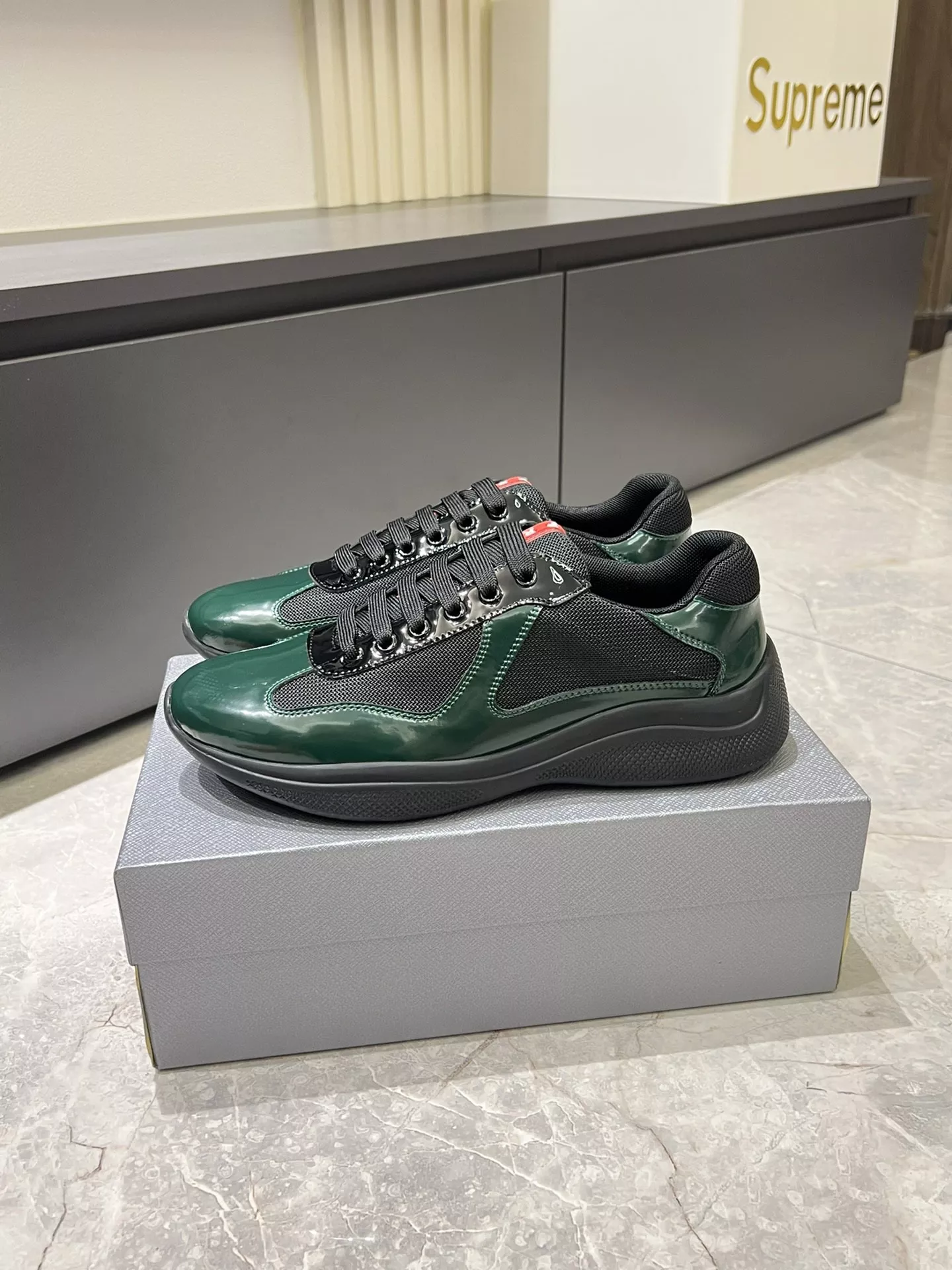 Prada Casual Shoes For Men Popular 1696
