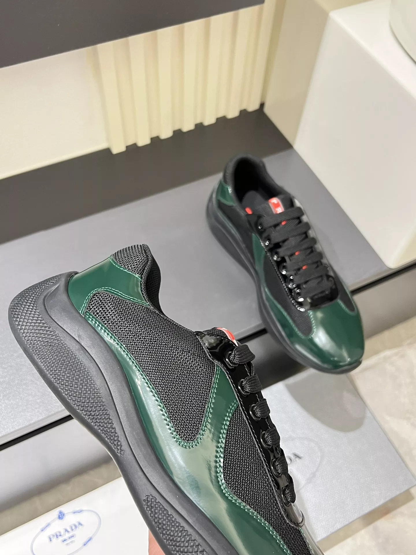 Prada Casual Shoes For Men Popular 1696