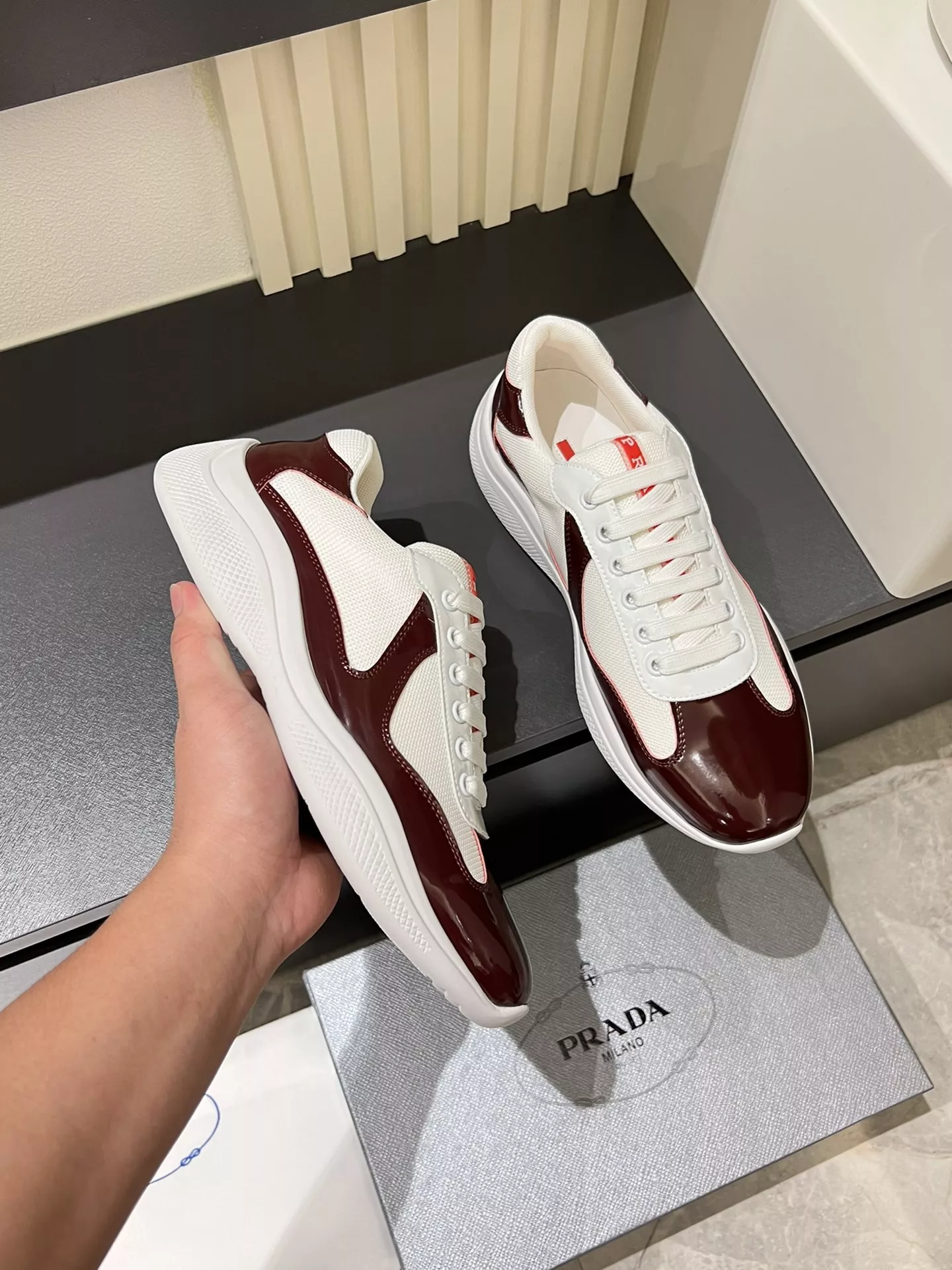 Prada Casual Shoes For Men Popular 4353