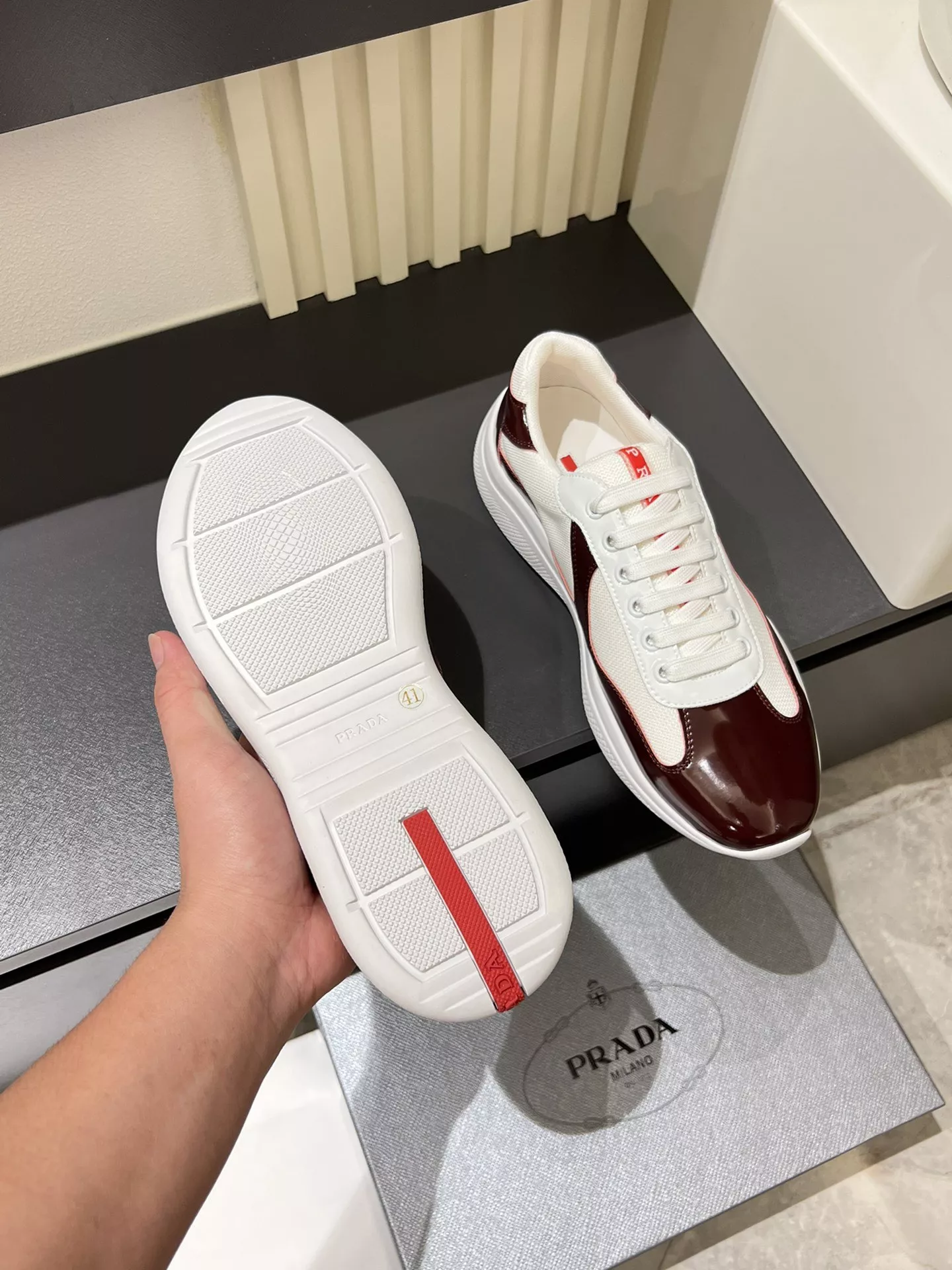 Prada Casual Shoes For Men Popular 4353