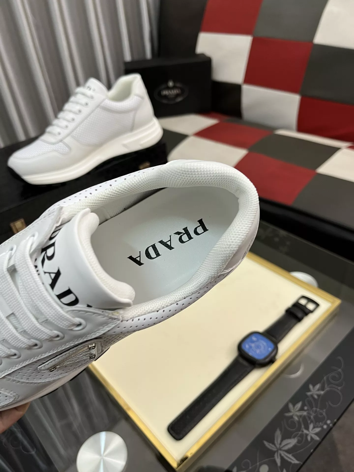 Prada Casual Shoes For Men Practical 4286