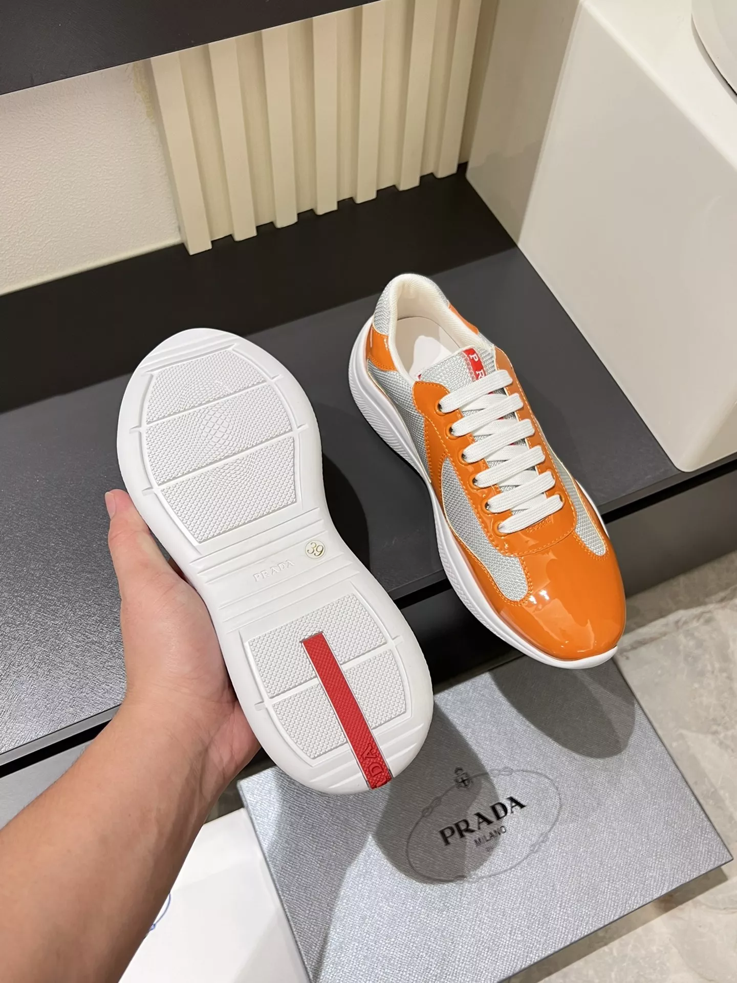 Prada Casual Shoes For Men Refined 4894