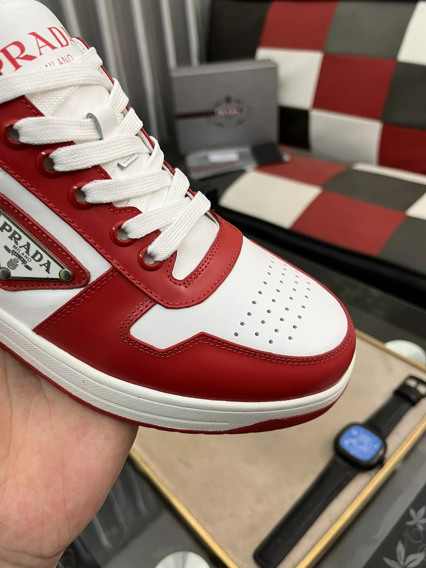 Prada Casual Shoes For Men Refined 7496