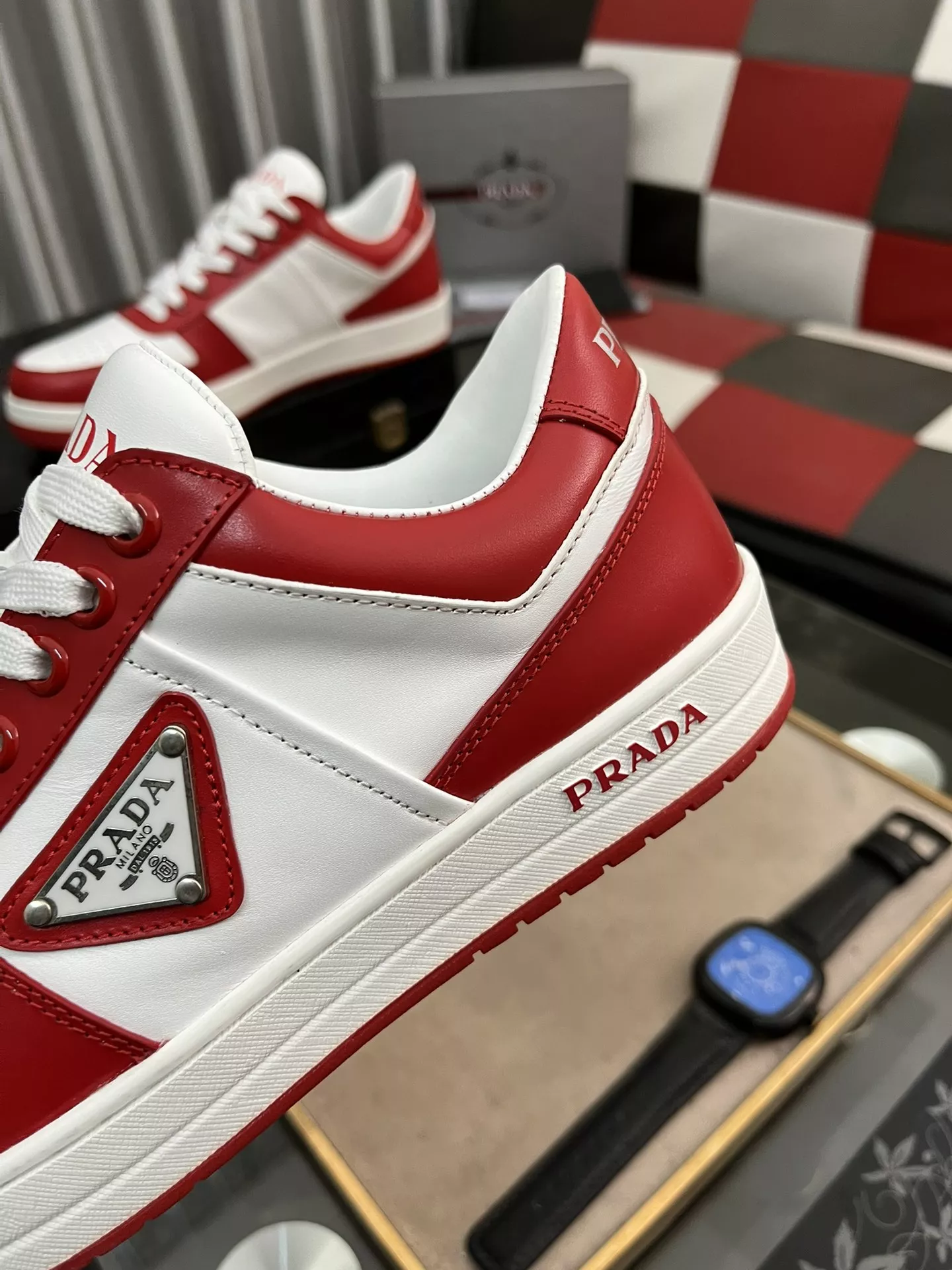 Prada Casual Shoes For Men Refined 7496