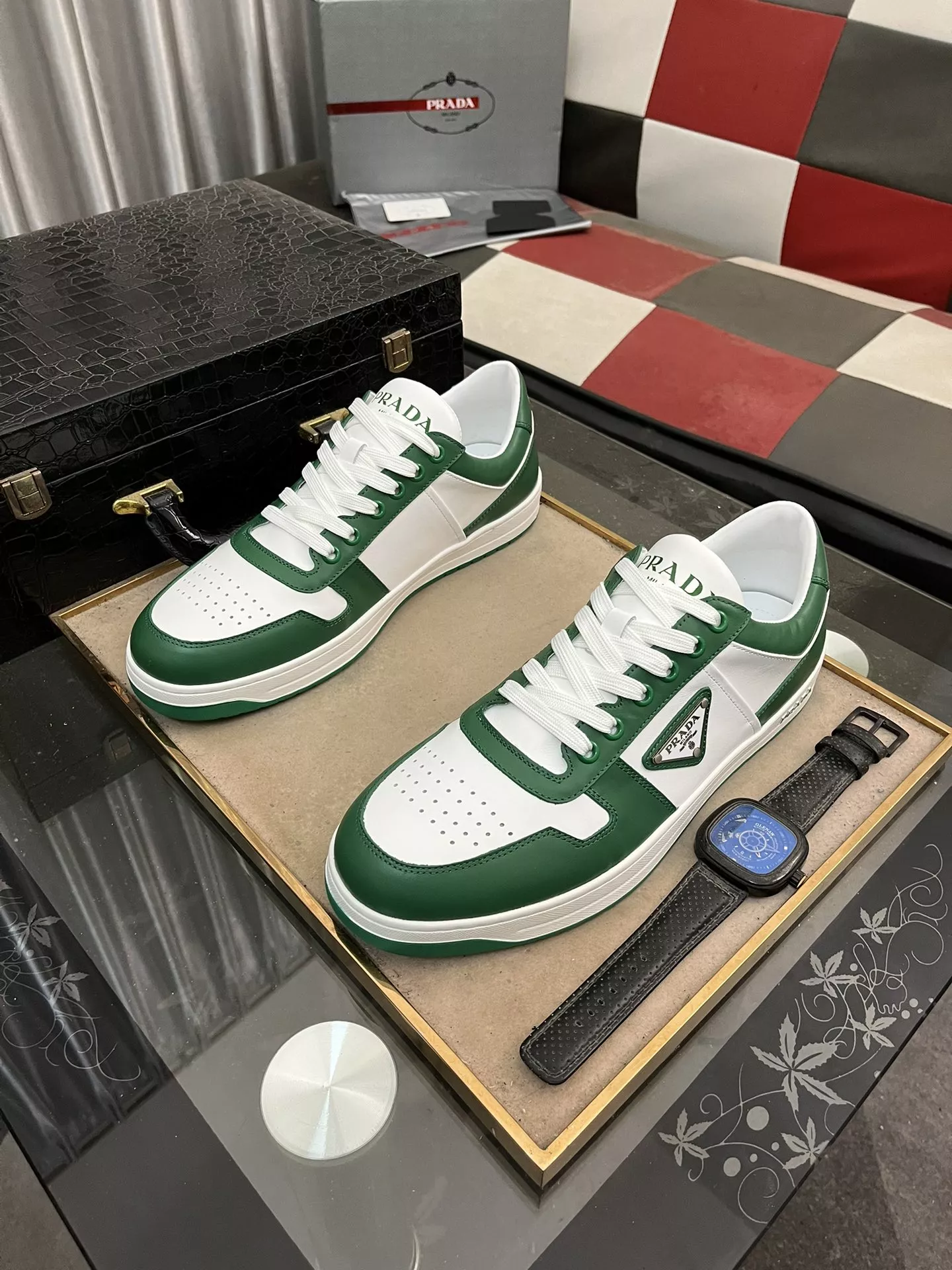 Prada Casual Shoes For Men Reliable 1999