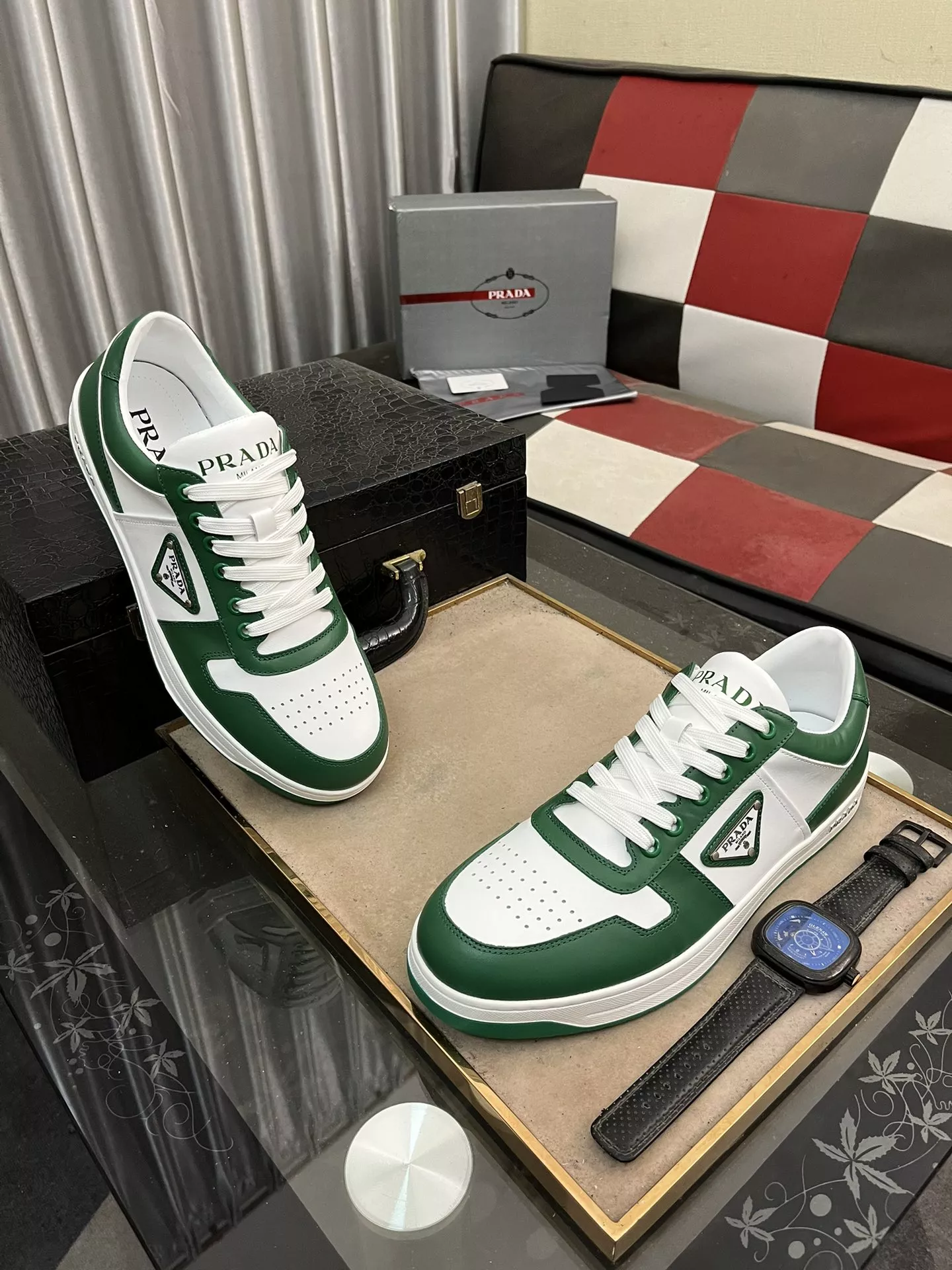 Prada Casual Shoes For Men Reliable 1999