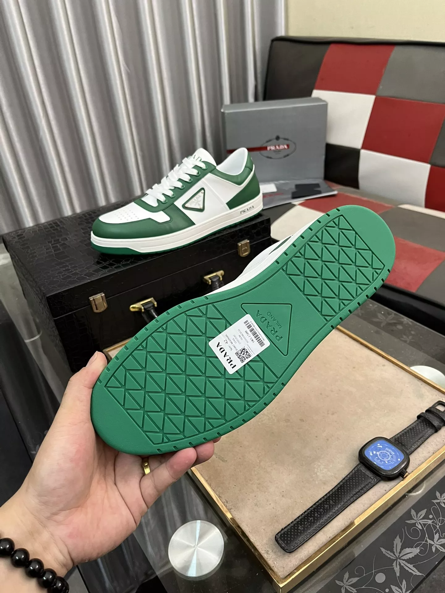 Prada Casual Shoes For Men Reliable 1999