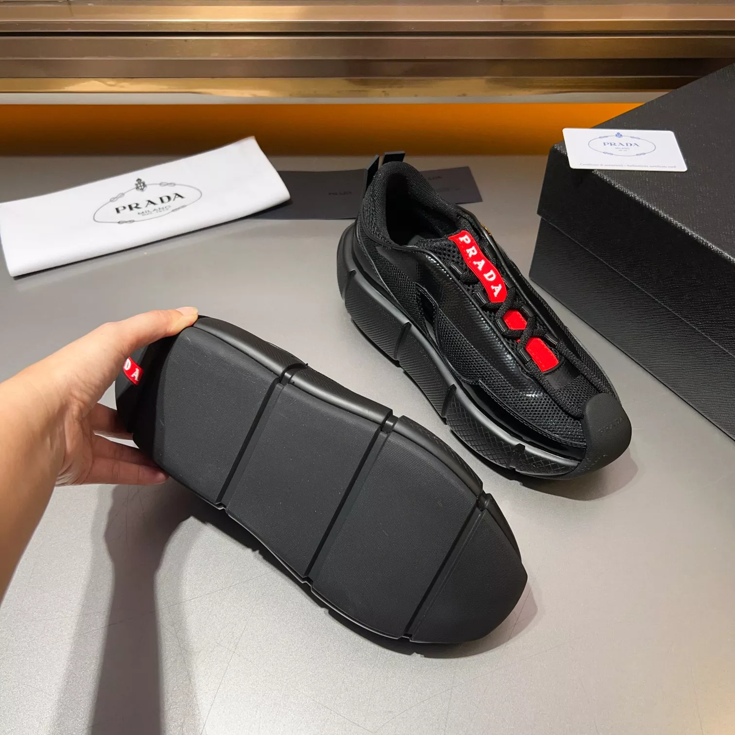 Prada Casual Shoes For Men Sleek 159