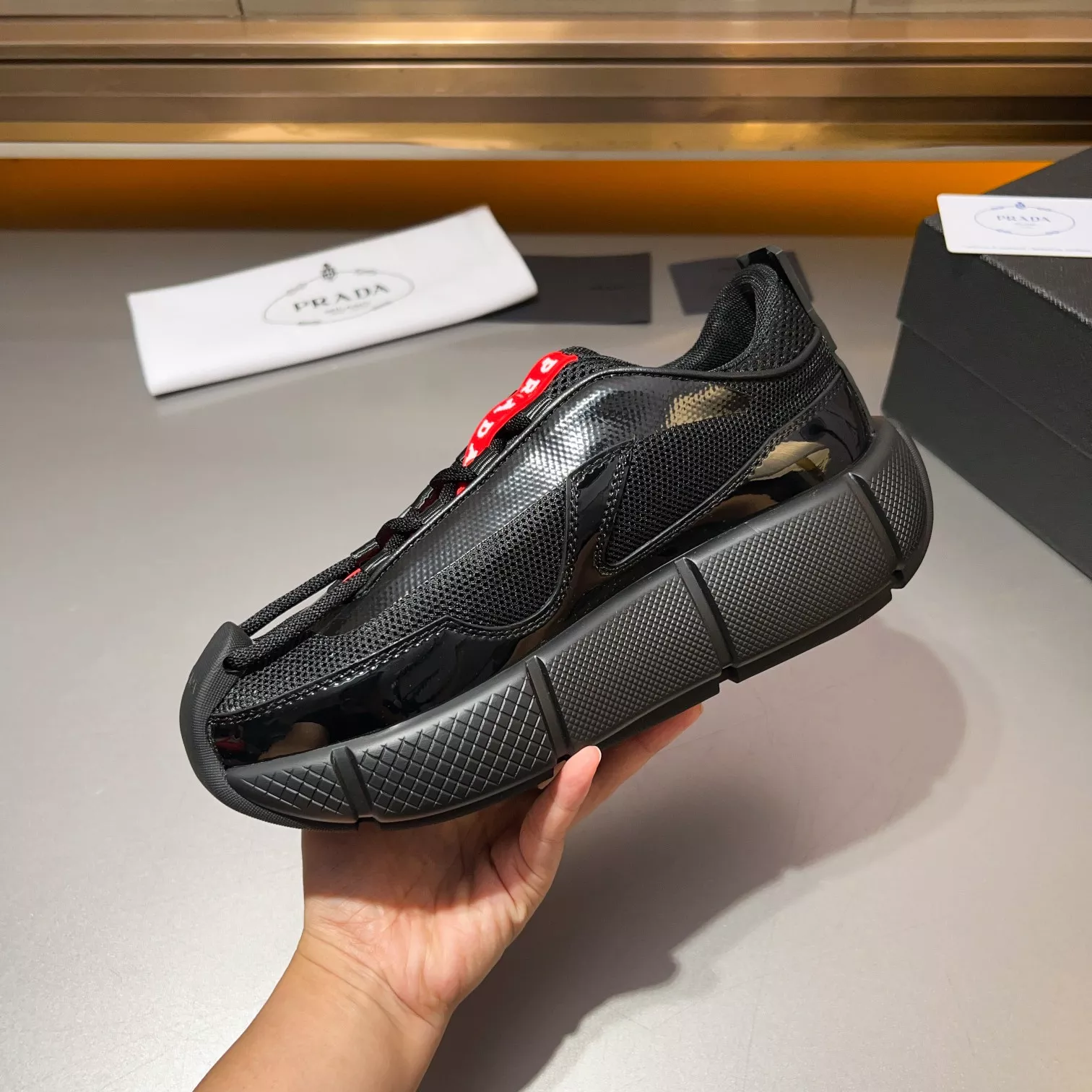 Prada Casual Shoes For Men Sleek 159