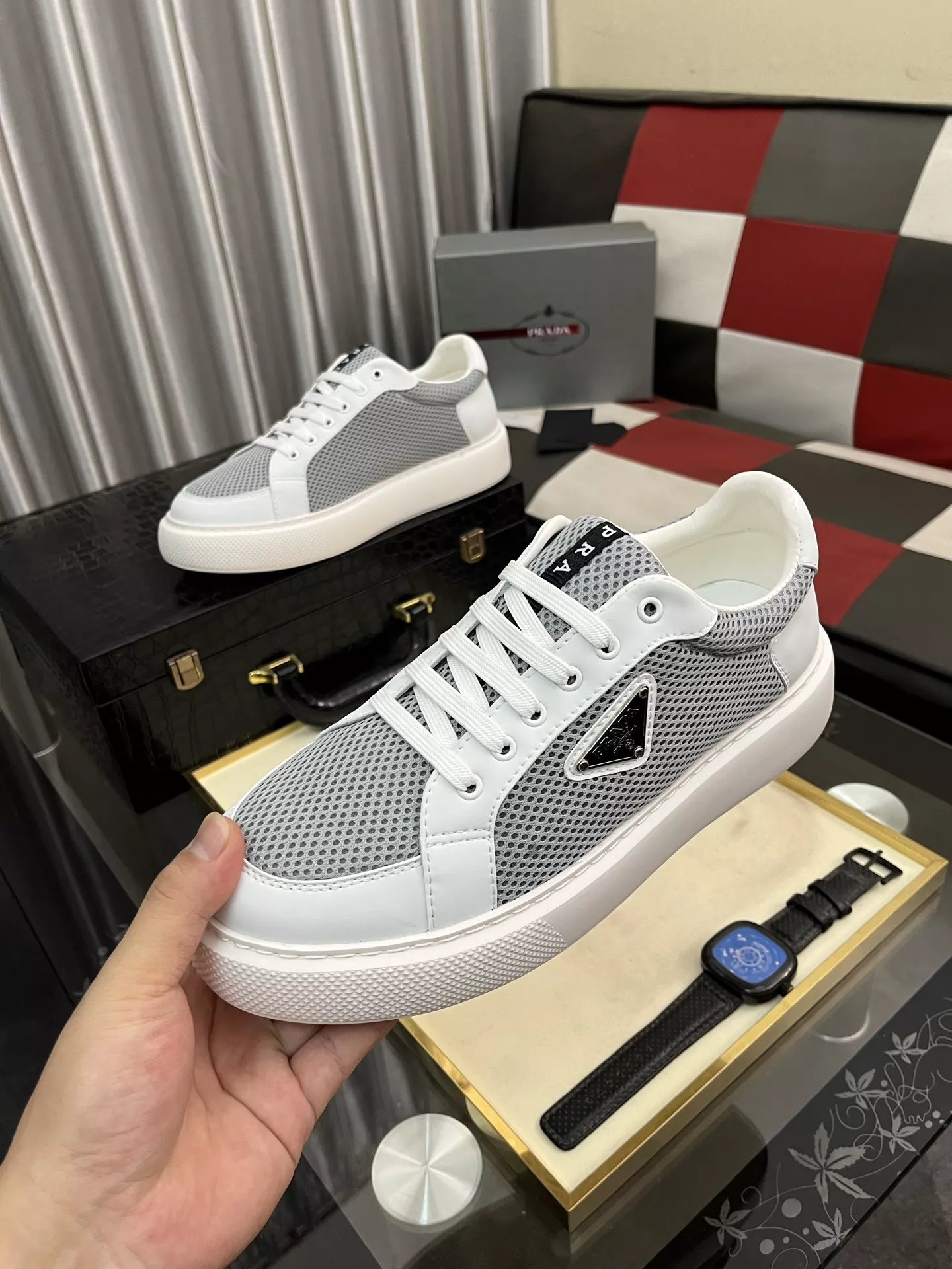 Prada Casual Shoes For Men SmartChoice 9209