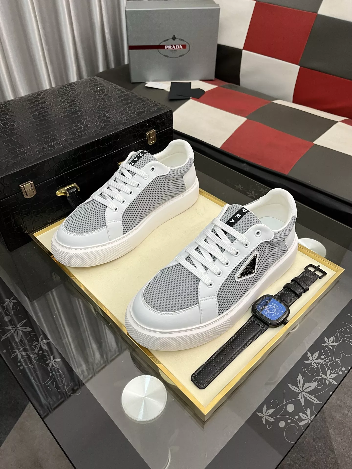 Prada Casual Shoes For Men SmartChoice 9209